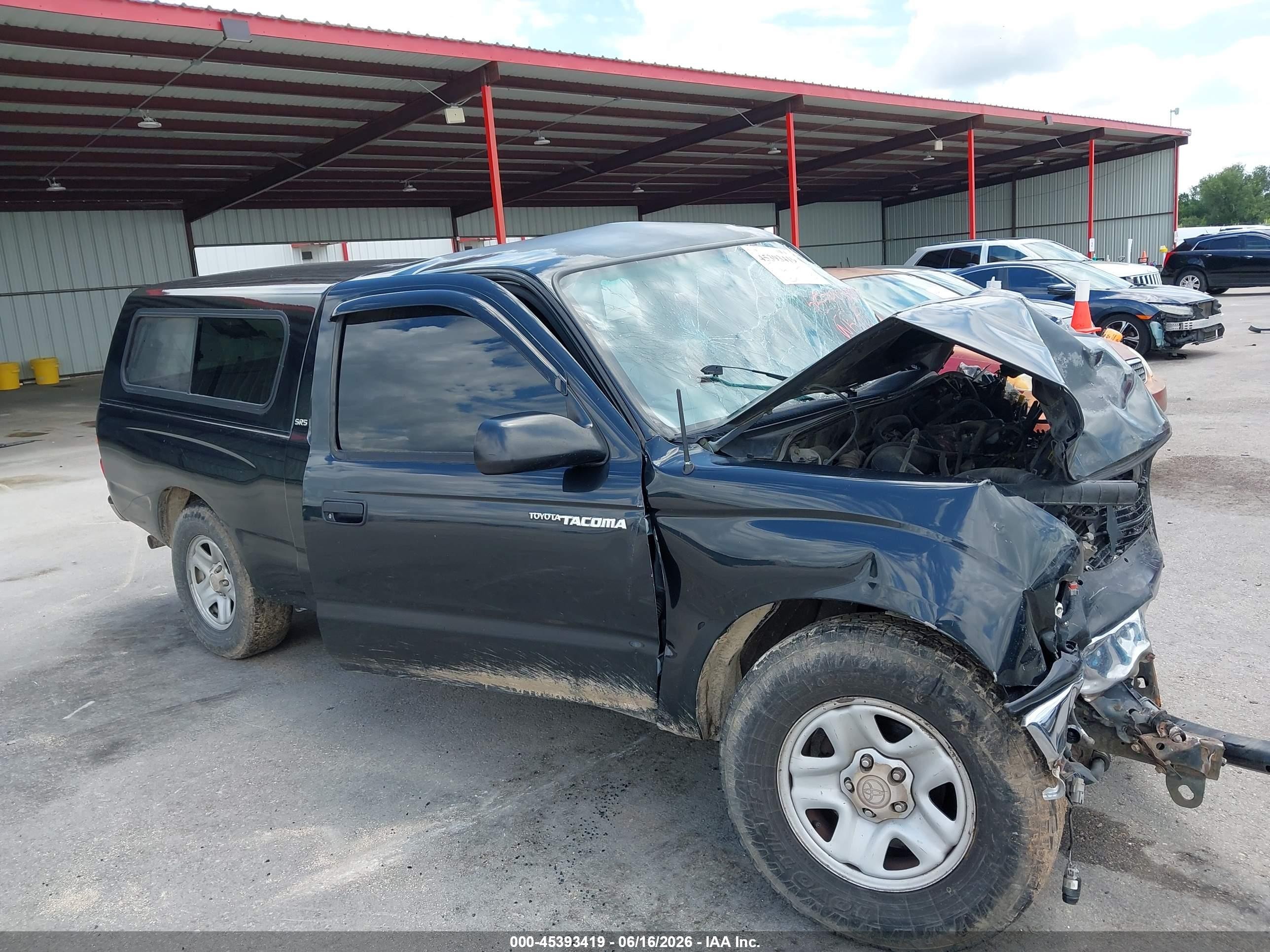 2003 Toyota Tacoma   Black vin: 5TEVL52N83Z231848