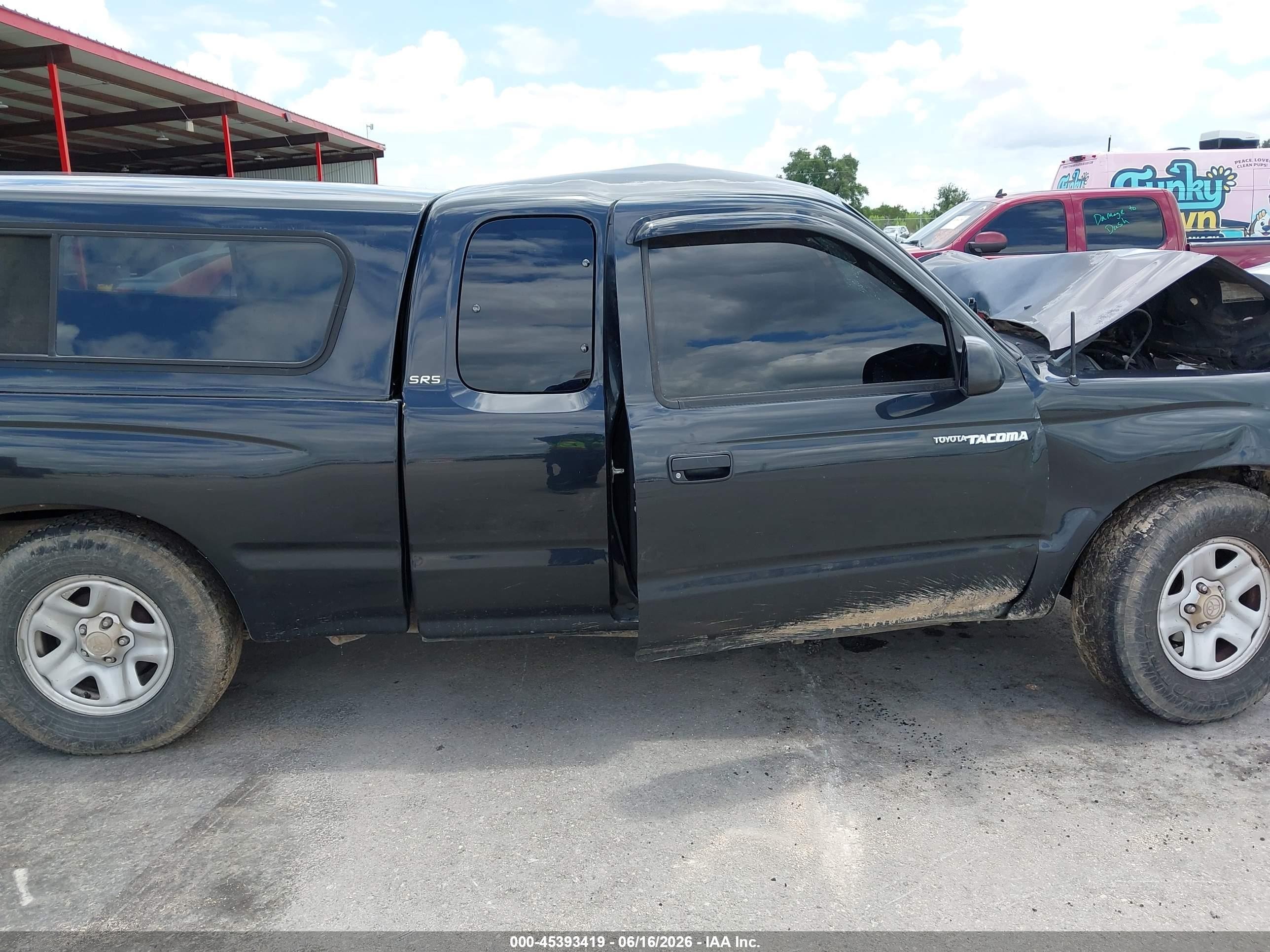 2003 Toyota Tacoma   Black vin: 5TEVL52N83Z231848
