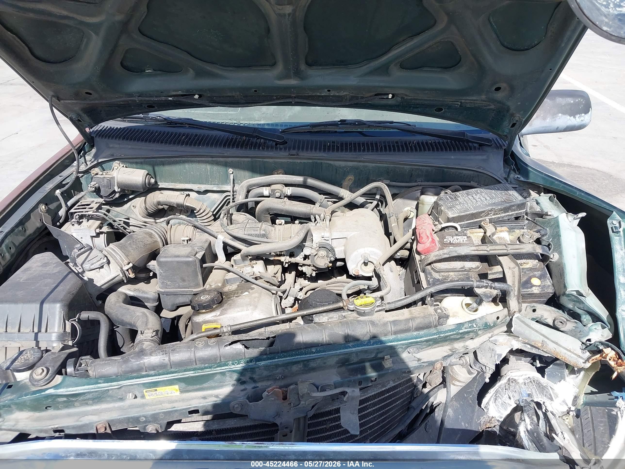 2003 Toyota Tacoma   Зеленый vin: 5TEVL52N83Z254949