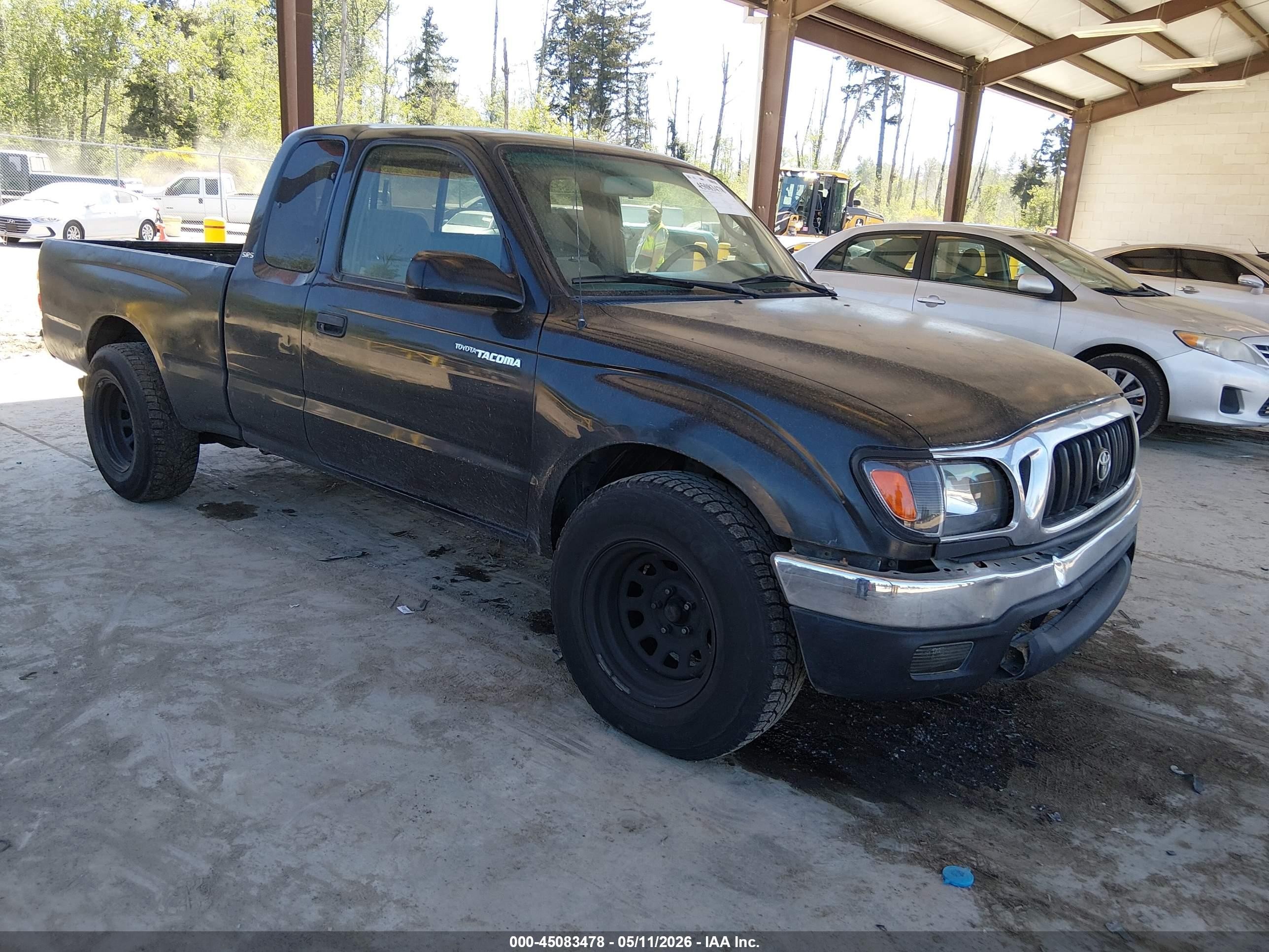 2004 Toyota Tacoma   Black vin: 5TEVL52N94Z330356