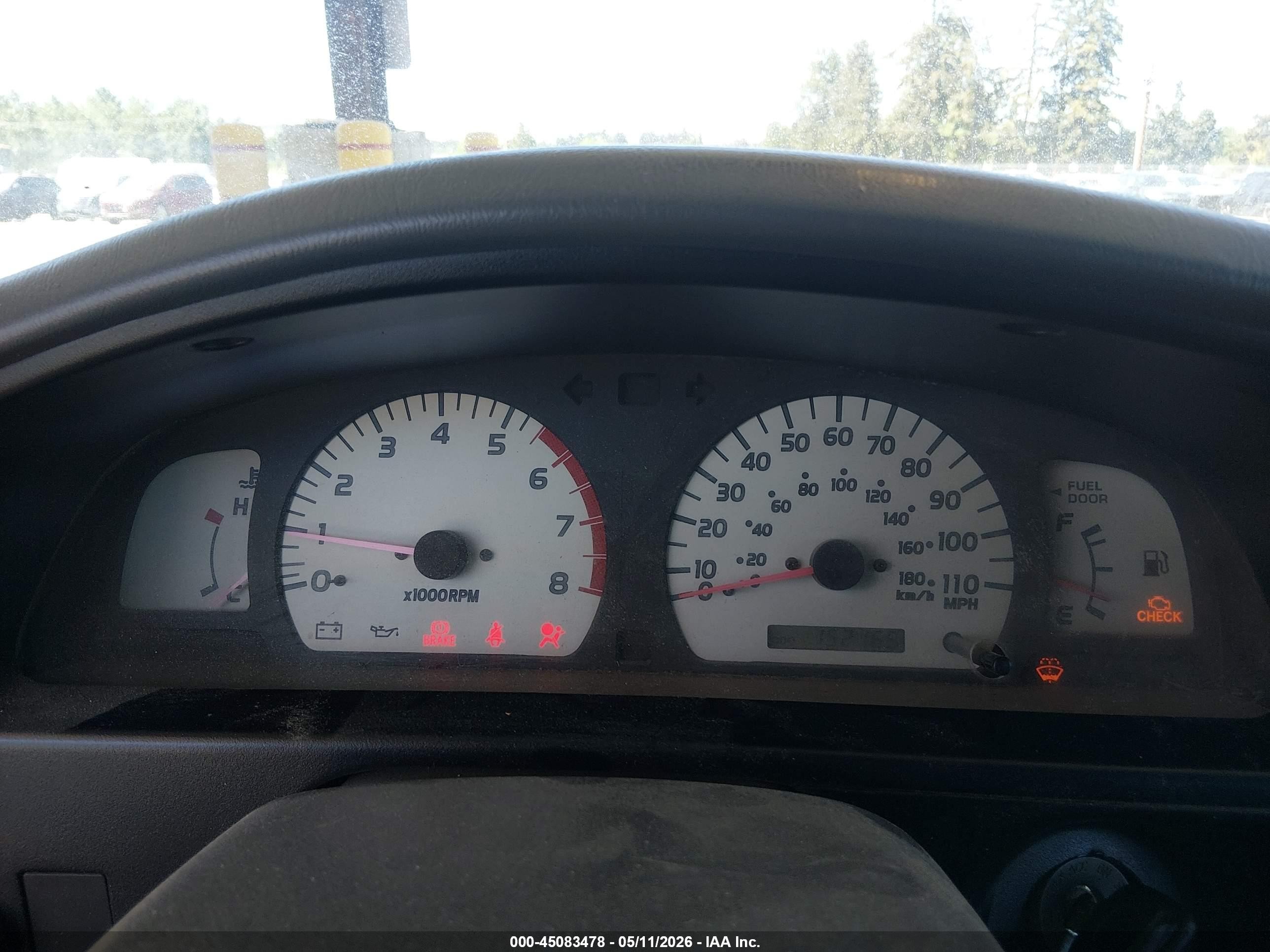 2004 Toyota Tacoma   Черный vin: 5TEVL52N94Z330356