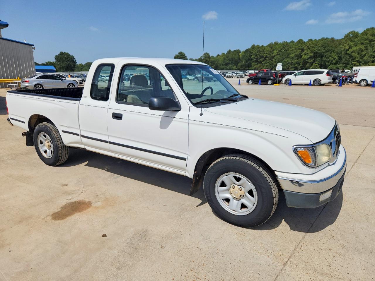 2001 Toyota Tacoma Base Белый vin: 5TEVL52NX1Z805105