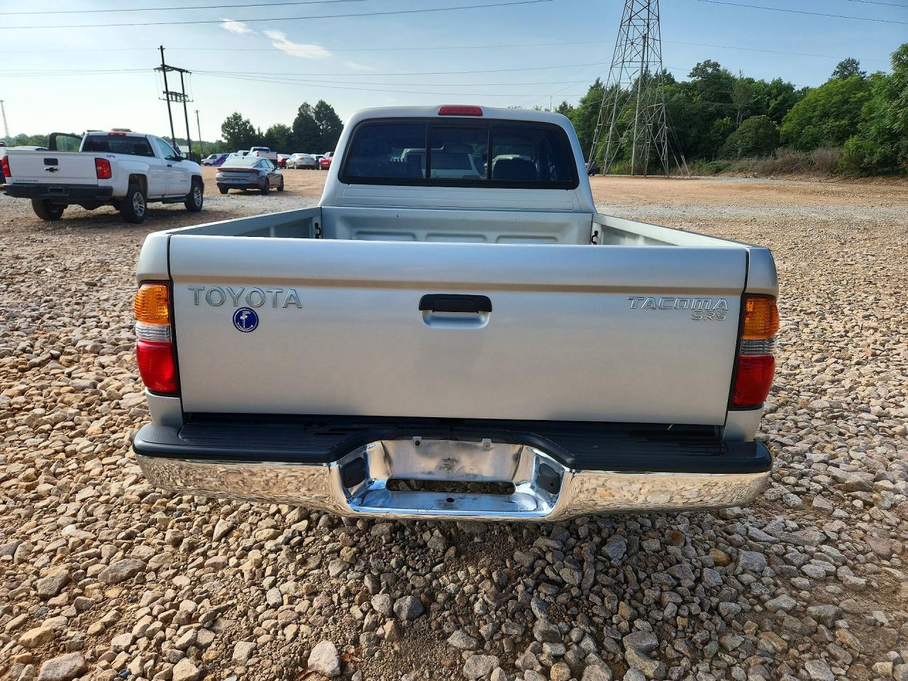 2003 Toyota Tacoma Xtracab Серебряный vin: 5TEVL52NX3Z184628