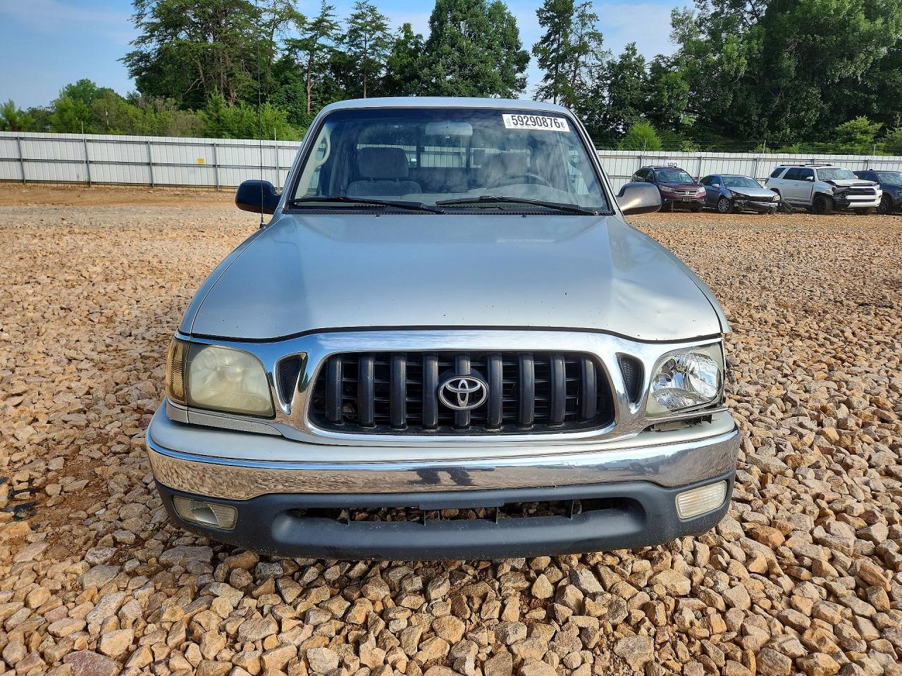 2003 Toyota Tacoma Xtracab Серебряный vin: 5TEVL52NX3Z184628