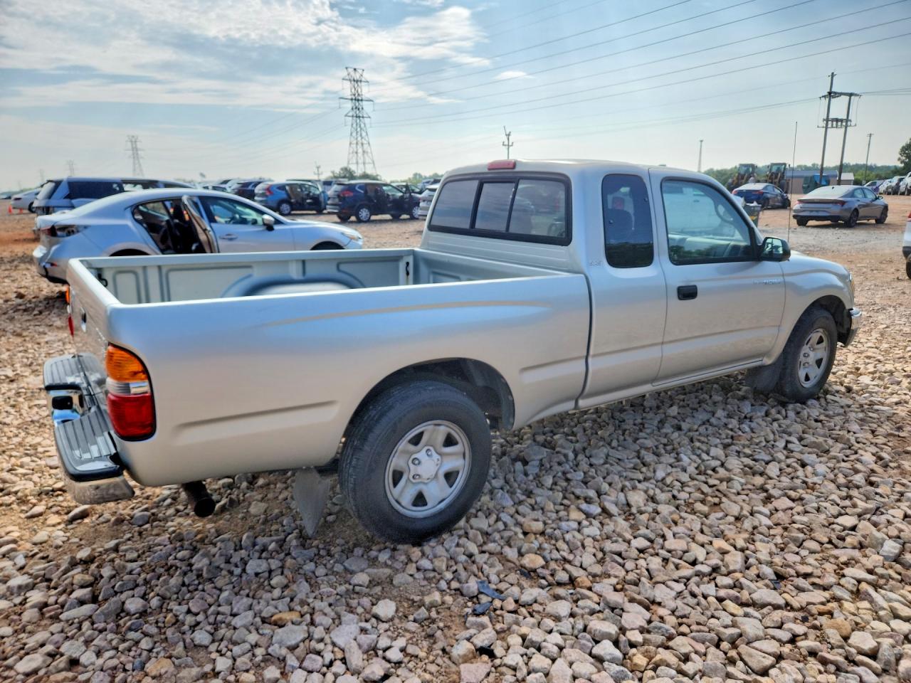 2003 Toyota Tacoma Xtracab Серебряный vin: 5TEVL52NX3Z184628