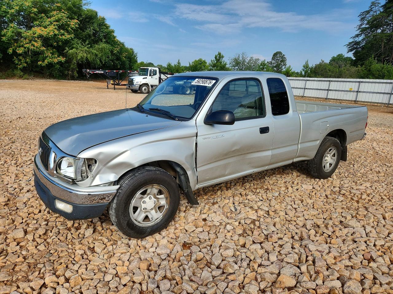2003 Toyota Tacoma Xtracab Silver vin: 5TEVL52NX3Z184628