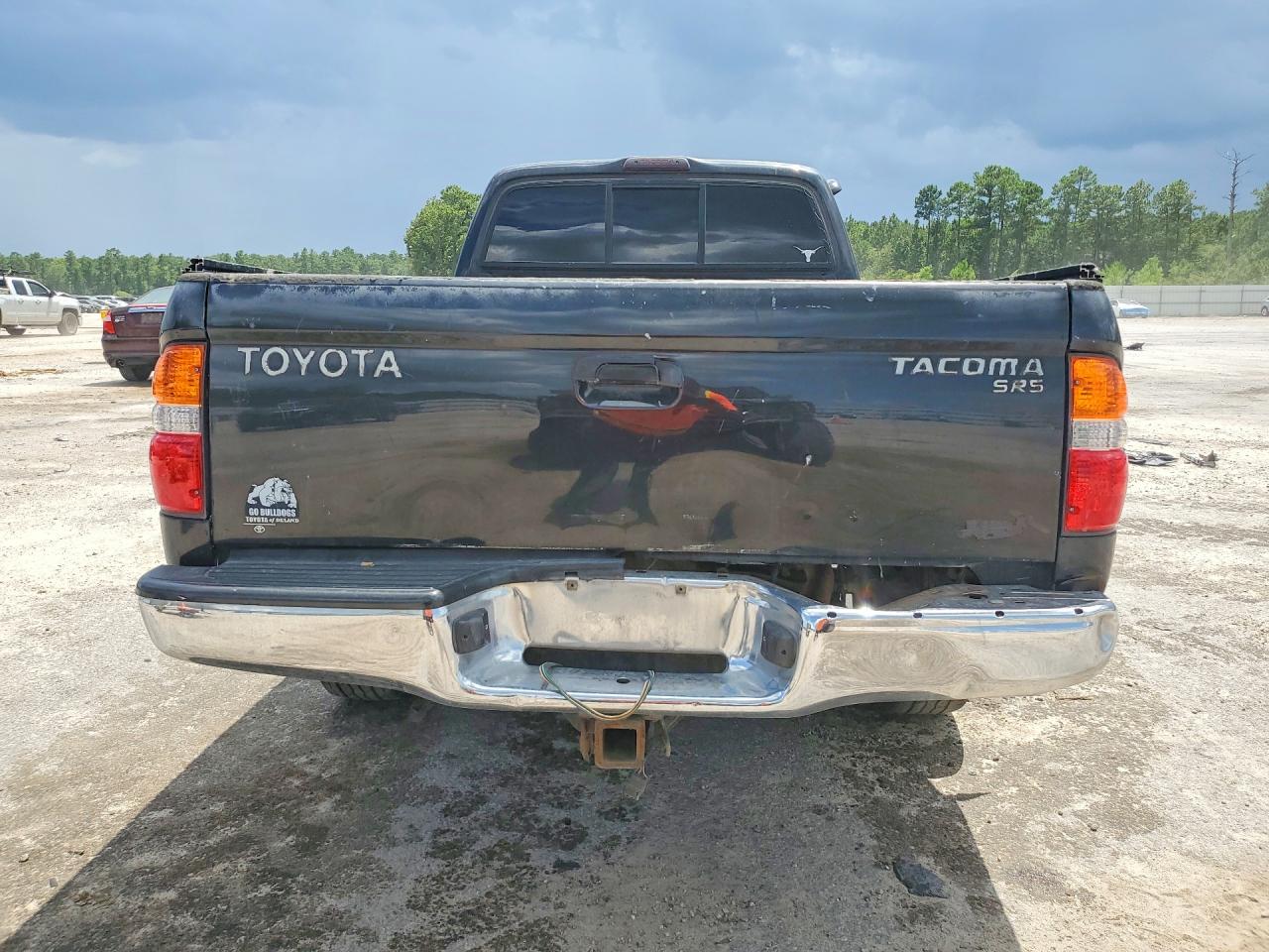 2004 Toyota Tacoma Xtracab Black vin: 5TEVL52NX4Z413911