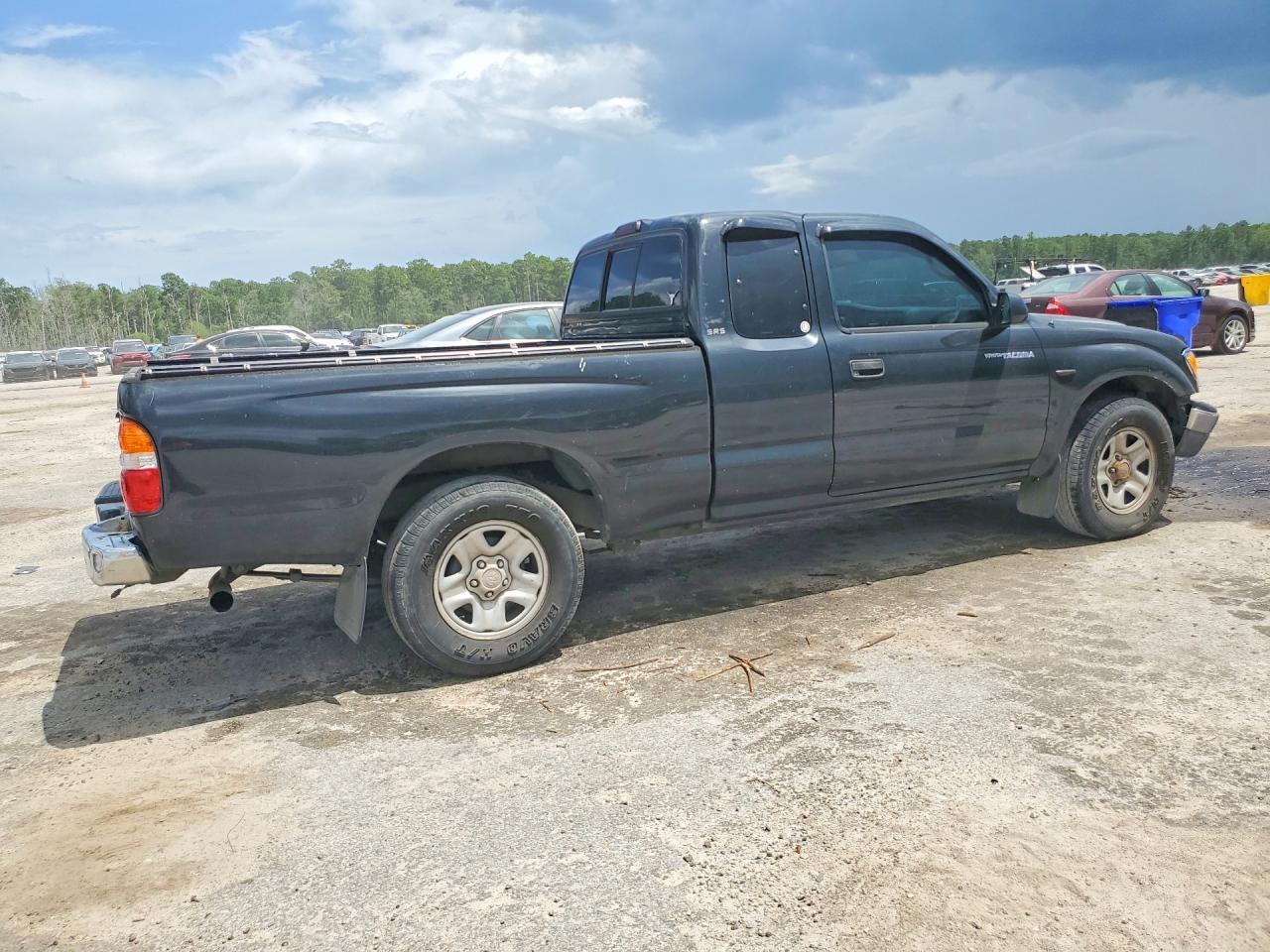 2004 Toyota Tacoma Xtracab Black vin: 5TEVL52NX4Z413911
