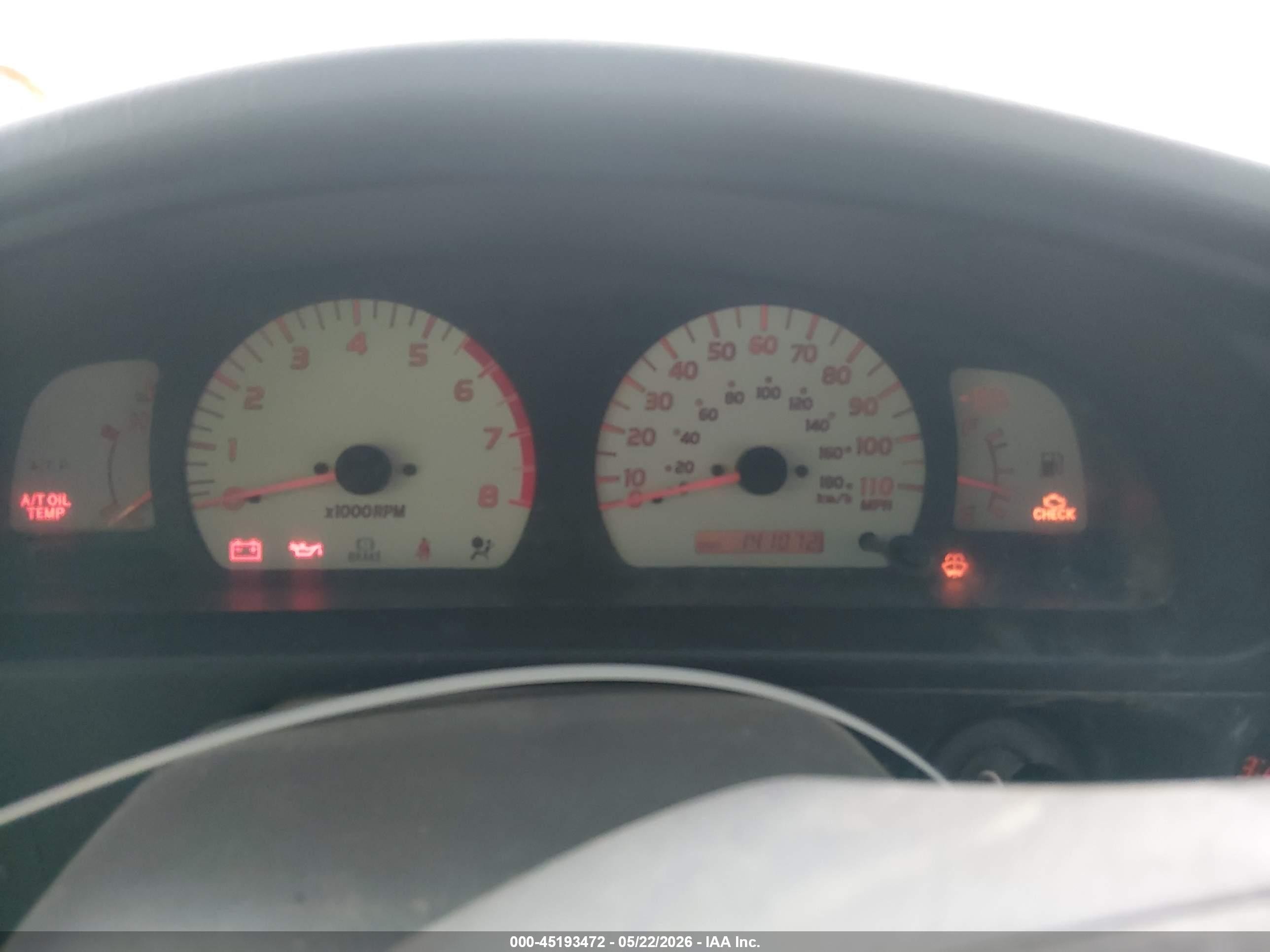 2003 Toyota Tacoma   Blue vin: 5TEWM72N03Z233946