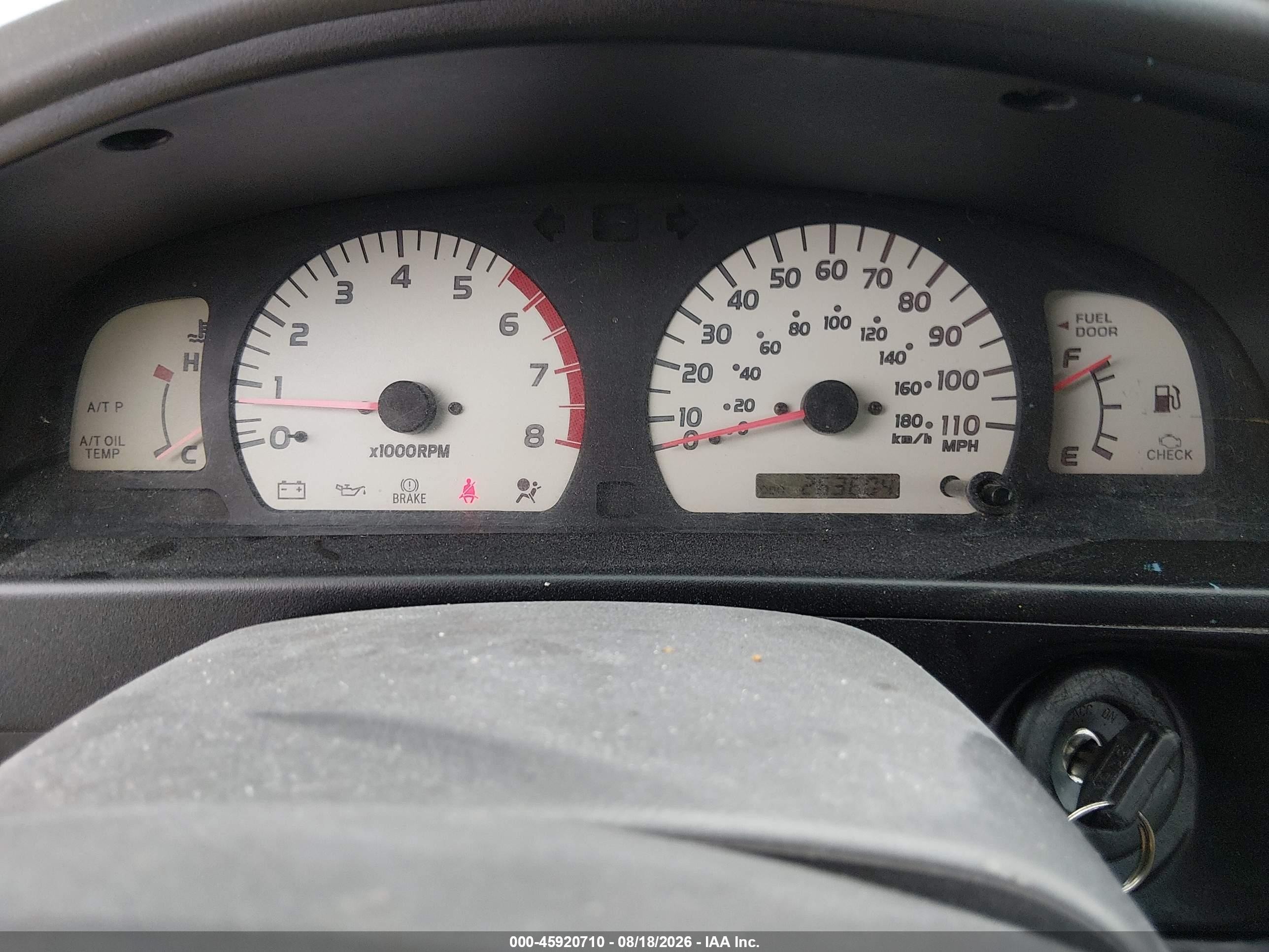 2004 Toyota Tacoma   Silver vin: 5TEWM72N14Z323351