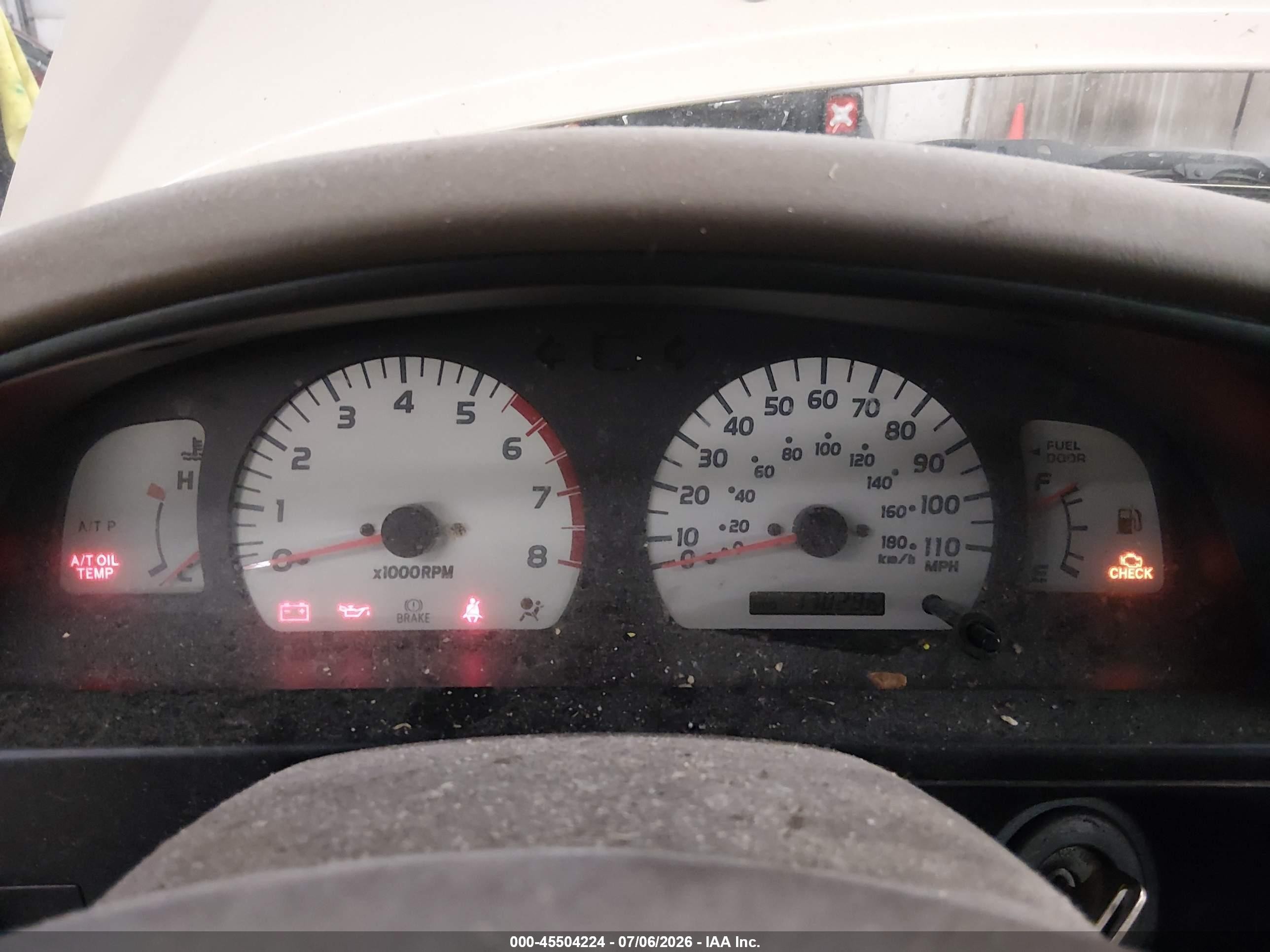 2001 Toyota Tacoma   Gold vin: 5TEWM72N31Z764409