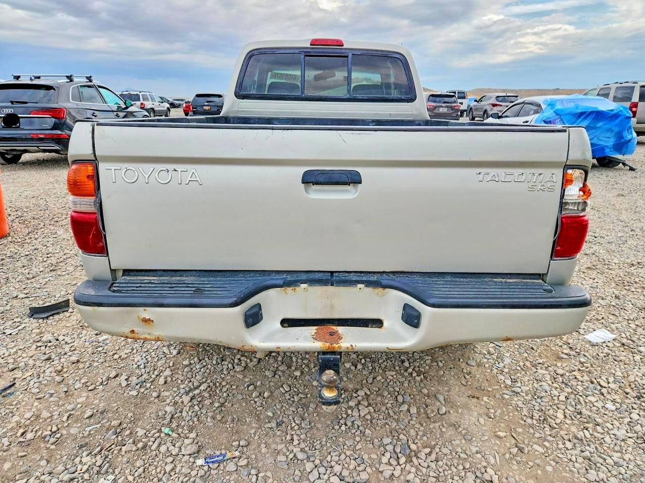2001 Toyota Tacoma Base Tan vin: 5TEWM72N31Z814967