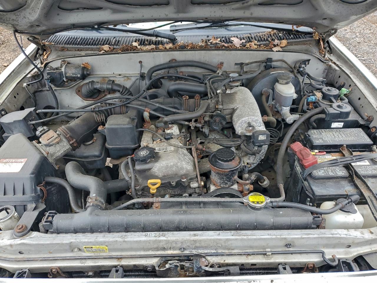 2001 Toyota Tacoma Gray vin: 5TEWM72N31Z826049