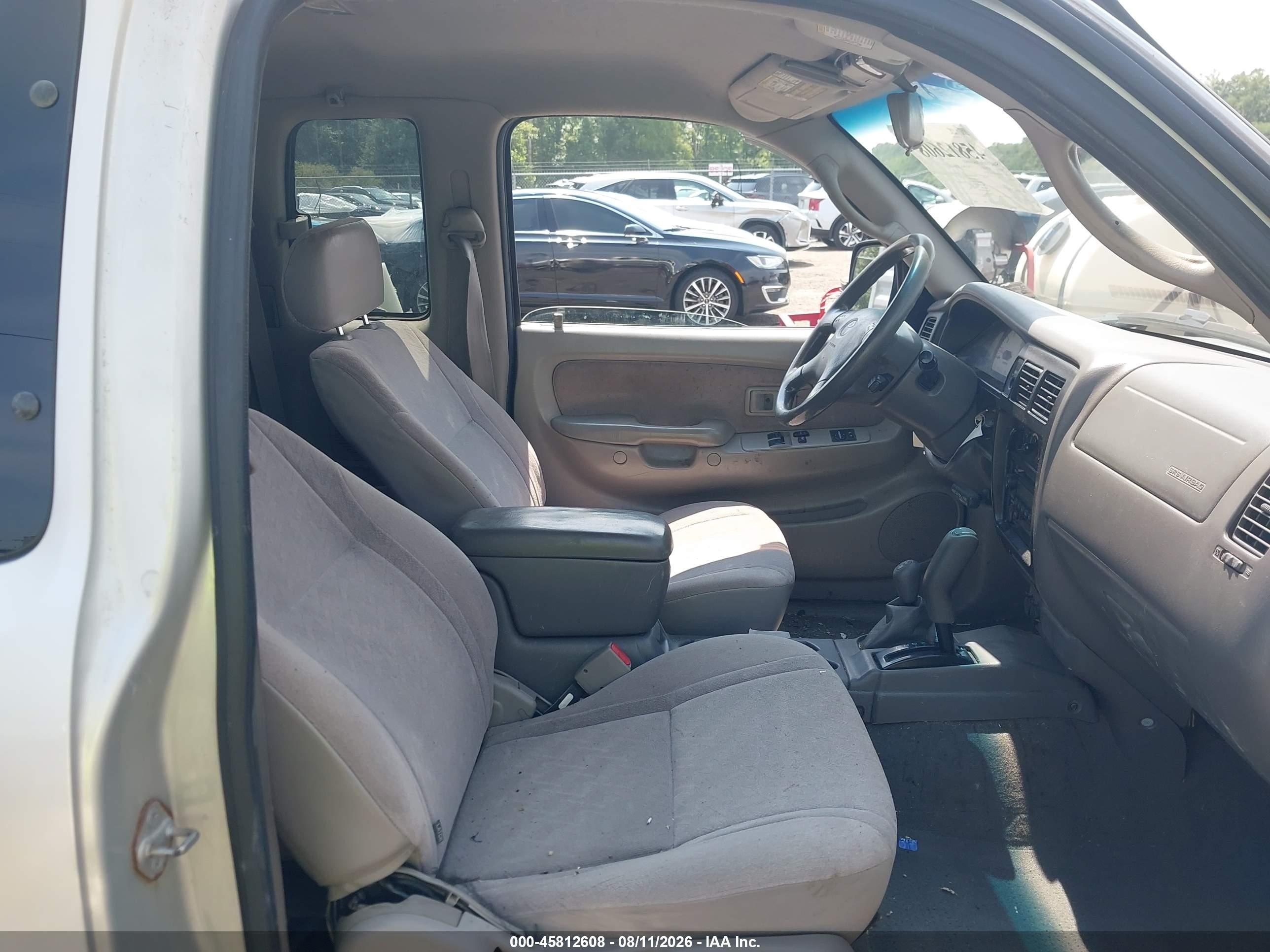 2003 Toyota Tacoma Gray vin: 5TEWM72N33Z278119