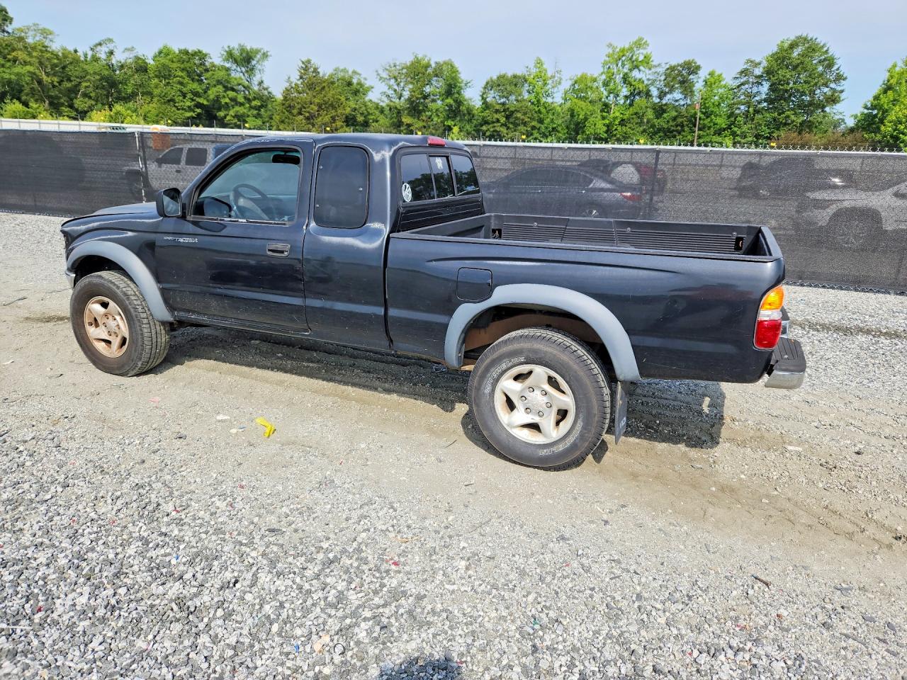 2001 Toyota Tacoma Xtracab Черный vin: 5TEWM72N41Z860680