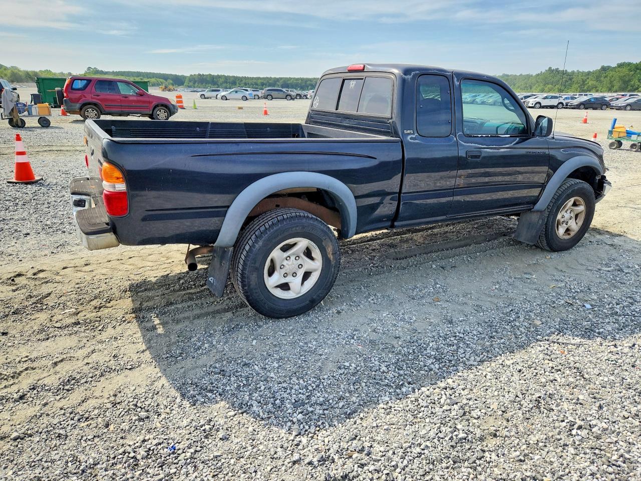 2001 Toyota Tacoma Xtracab Черный vin: 5TEWM72N41Z860680