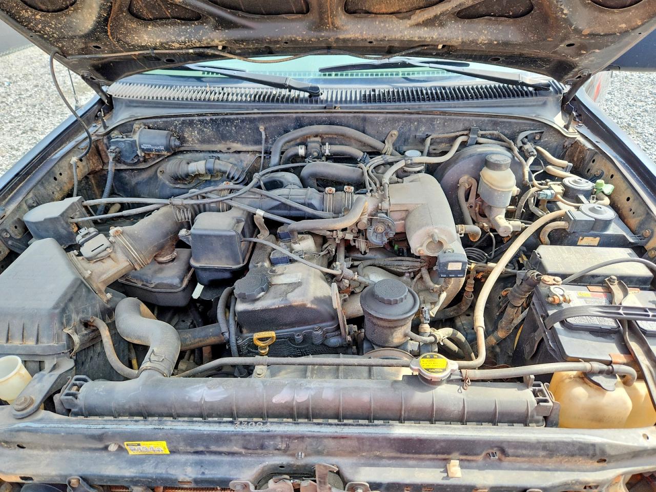 2001 Toyota Tacoma Xtracab Черный vin: 5TEWM72N41Z860680