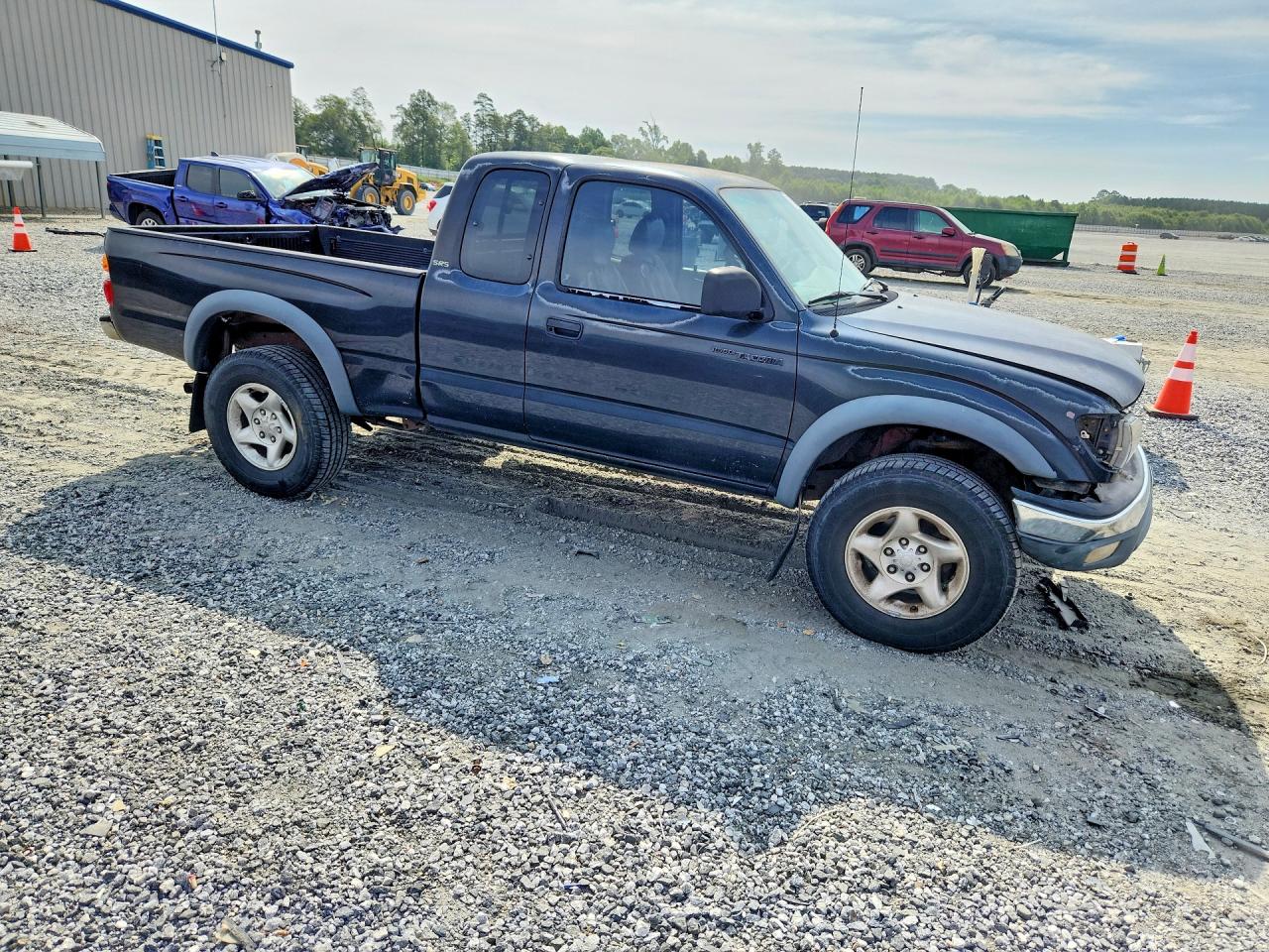 2001 Toyota Tacoma Xtracab Черный vin: 5TEWM72N41Z860680