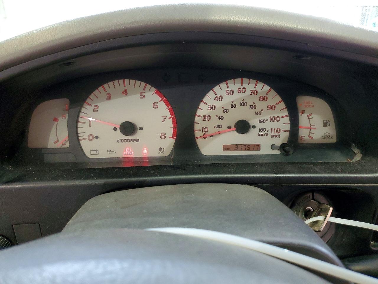 2003 Toyota Tacoma Xtracab Silver vin: 5TEWM72N43Z295754