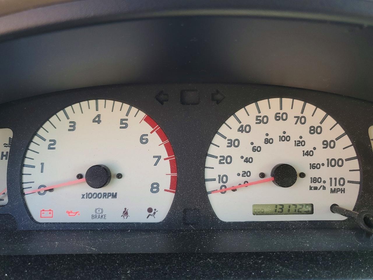 2004 Toyota Tacoma Xtracab Beige vin: 5TEWM72N64Z461113