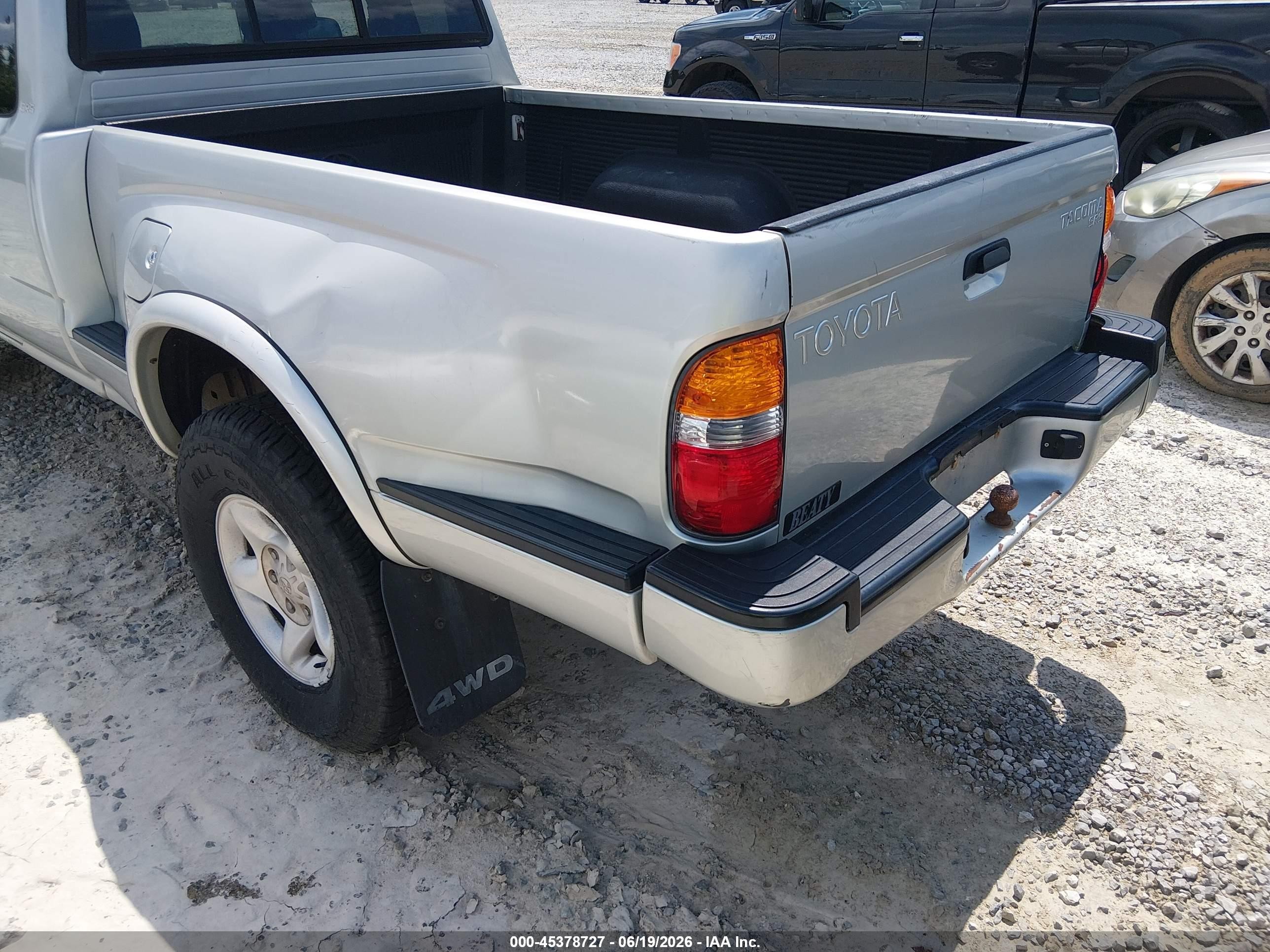 2001 Toyota Tacoma   Brown vin: 5TEWM72N71Z819489
