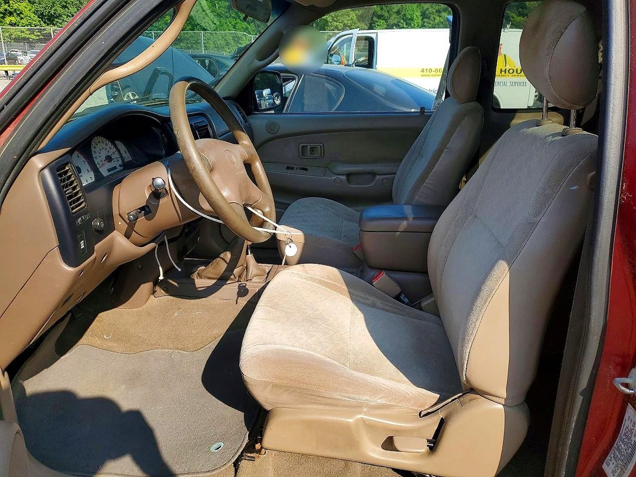 2002 Toyota Tacoma Base Red vin: 5TEWM72N72Z022404