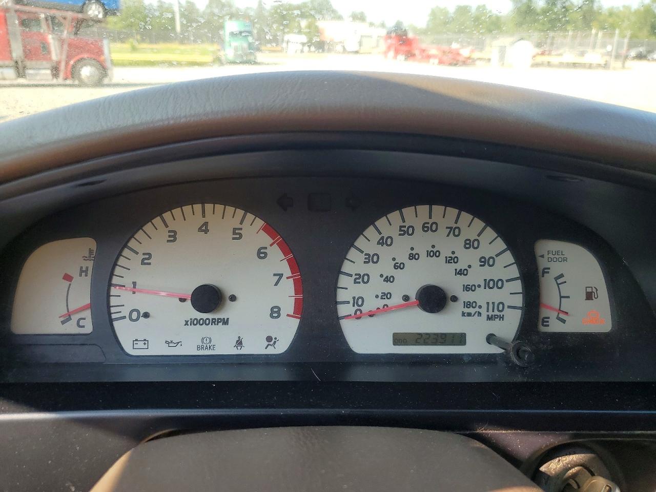 2002 Toyota Tacoma Base Red vin: 5TEWM72N72Z022404