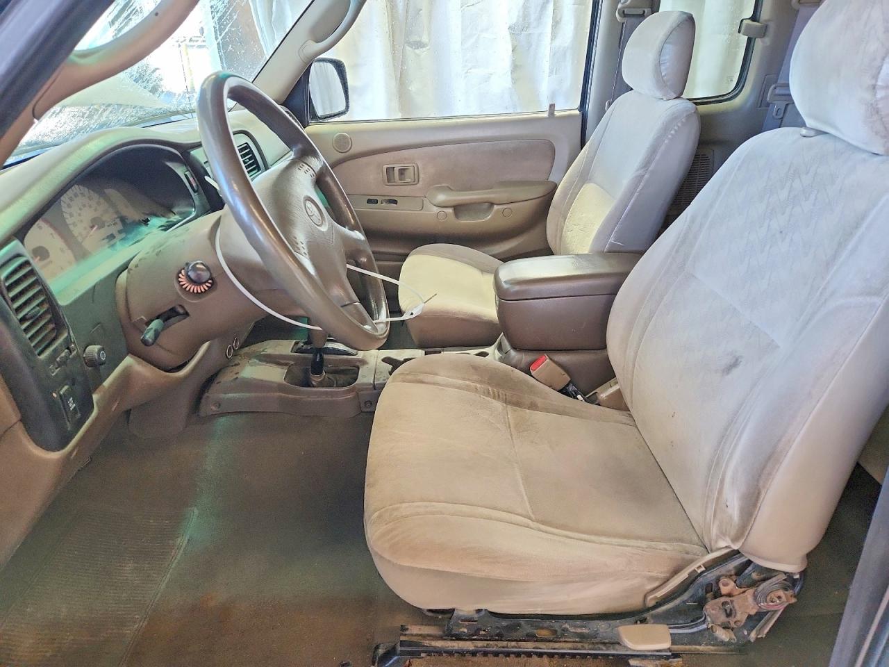 2003 Toyota Tacoma Xtracab Green vin: 5TEWM72N73Z154497