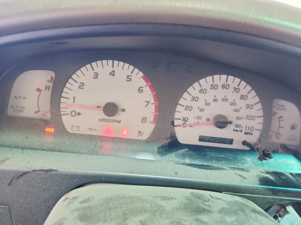2003 Toyota Tacoma Xtracab Green vin: 5TEWM72N73Z154497