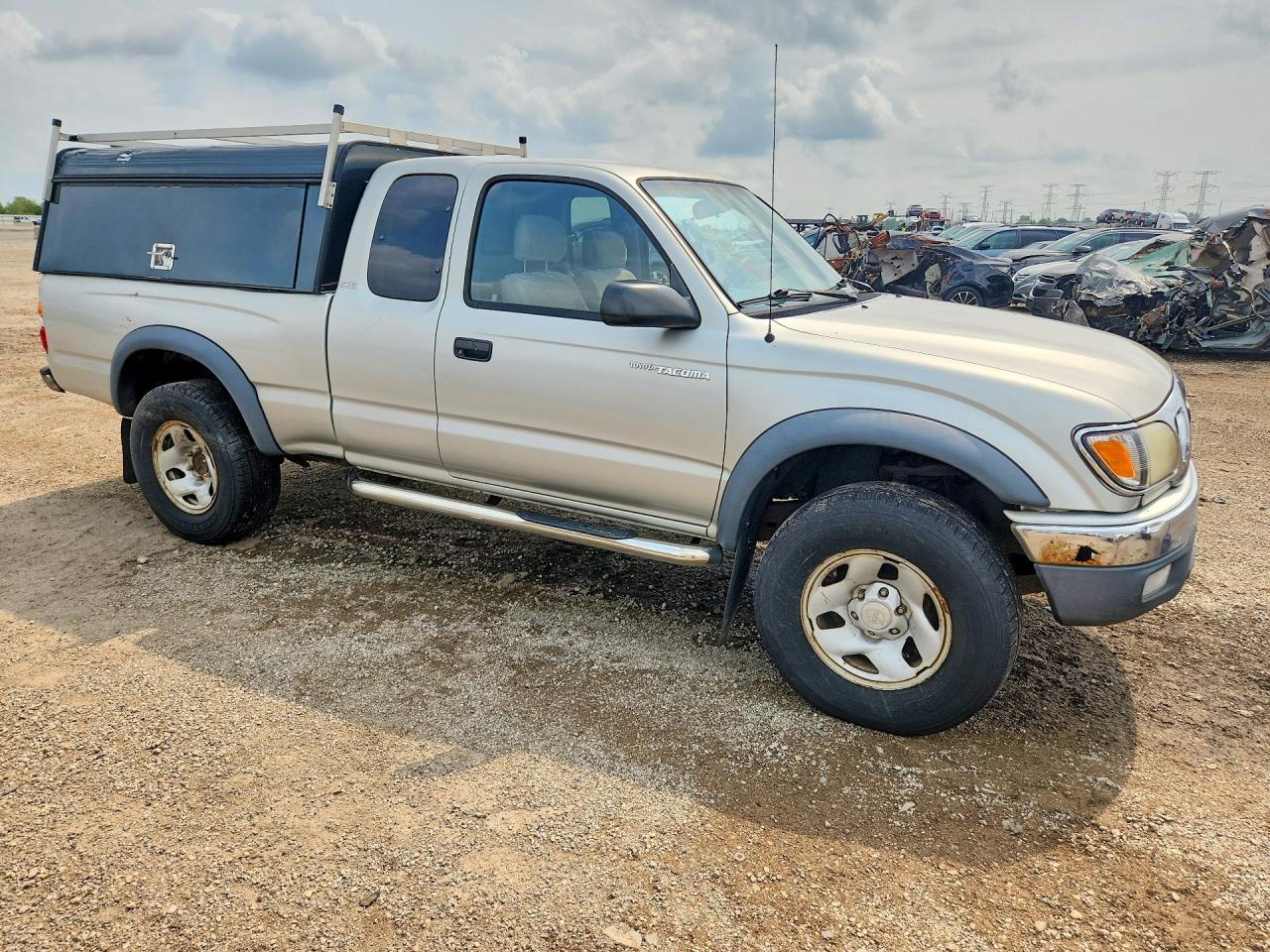 2003 Toyota Tacoma Base Silver vin: 5TEWM72N83Z150331