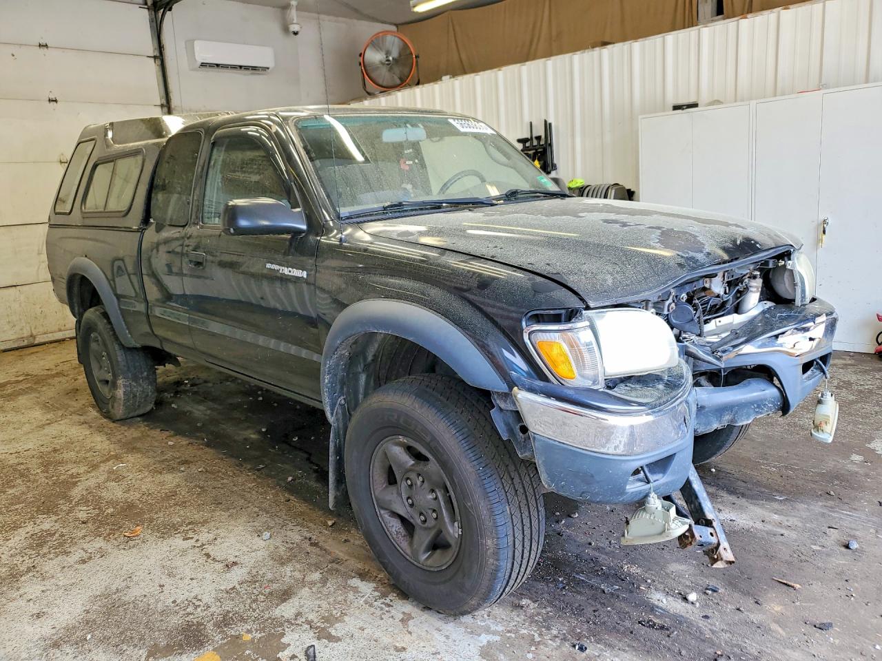 2003 Toyota Tacoma Xtracab Black vin: 5TEWM72N83Z272994