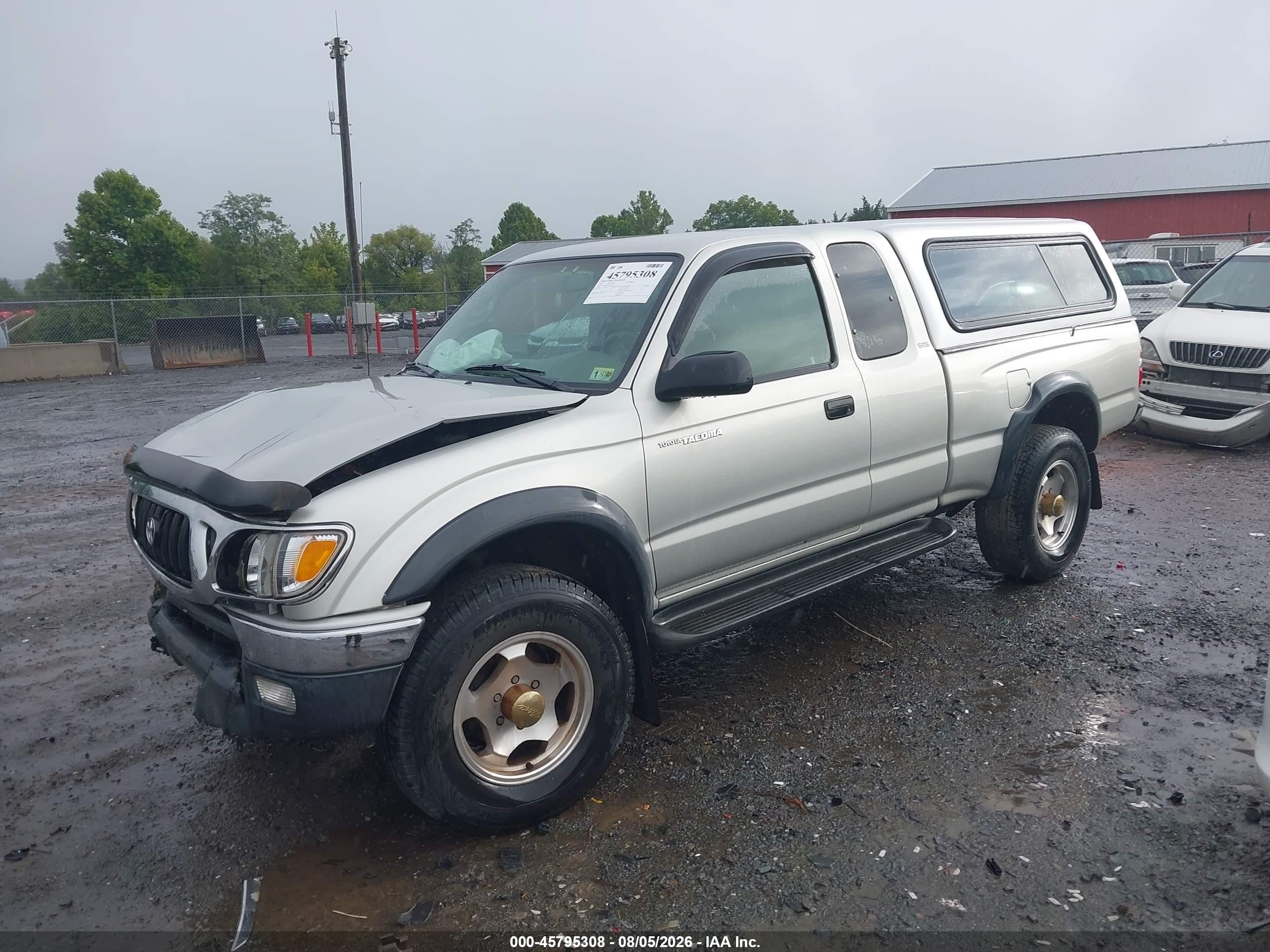 2004 Toyota Tacoma   Gold vin: 5TEWM72N84Z439131