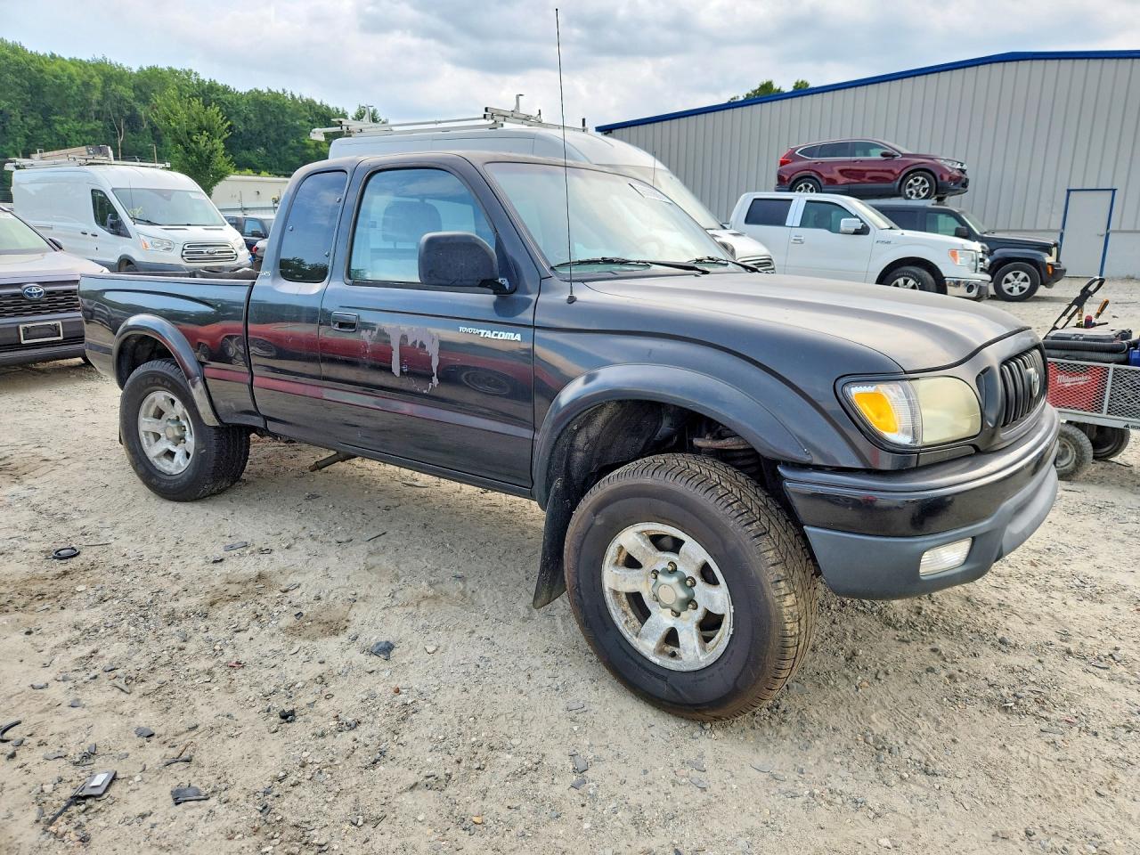 2001 Toyota Tacoma Xtracab Charcoal vin: 5TEWM72N91Z868290