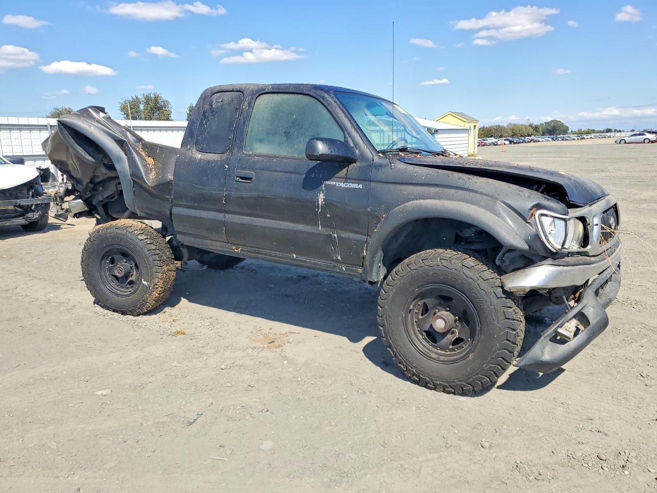 2002 Toyota Tacoma Base Black vin: 5TEWM72NX2Z139362