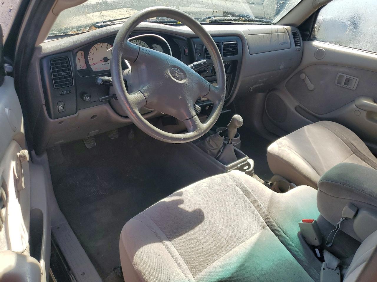 2002 Toyota Tacoma Base Black vin: 5TEWM72NX2Z139362