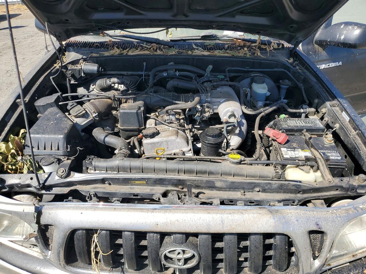 2002 Toyota Tacoma Base Black vin: 5TEWM72NX2Z139362