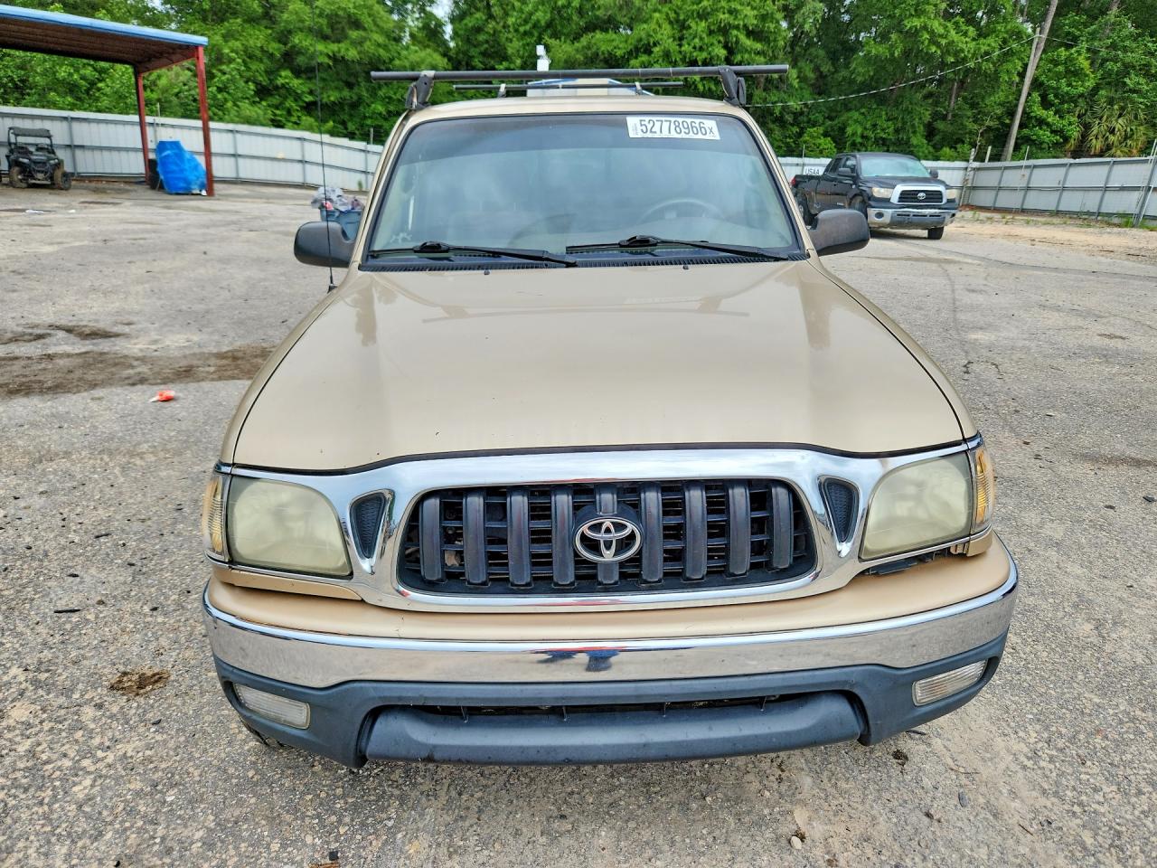 2002 Toyota Tacoma Xtracab Cream vin: 5TEWM72NX2Z888274