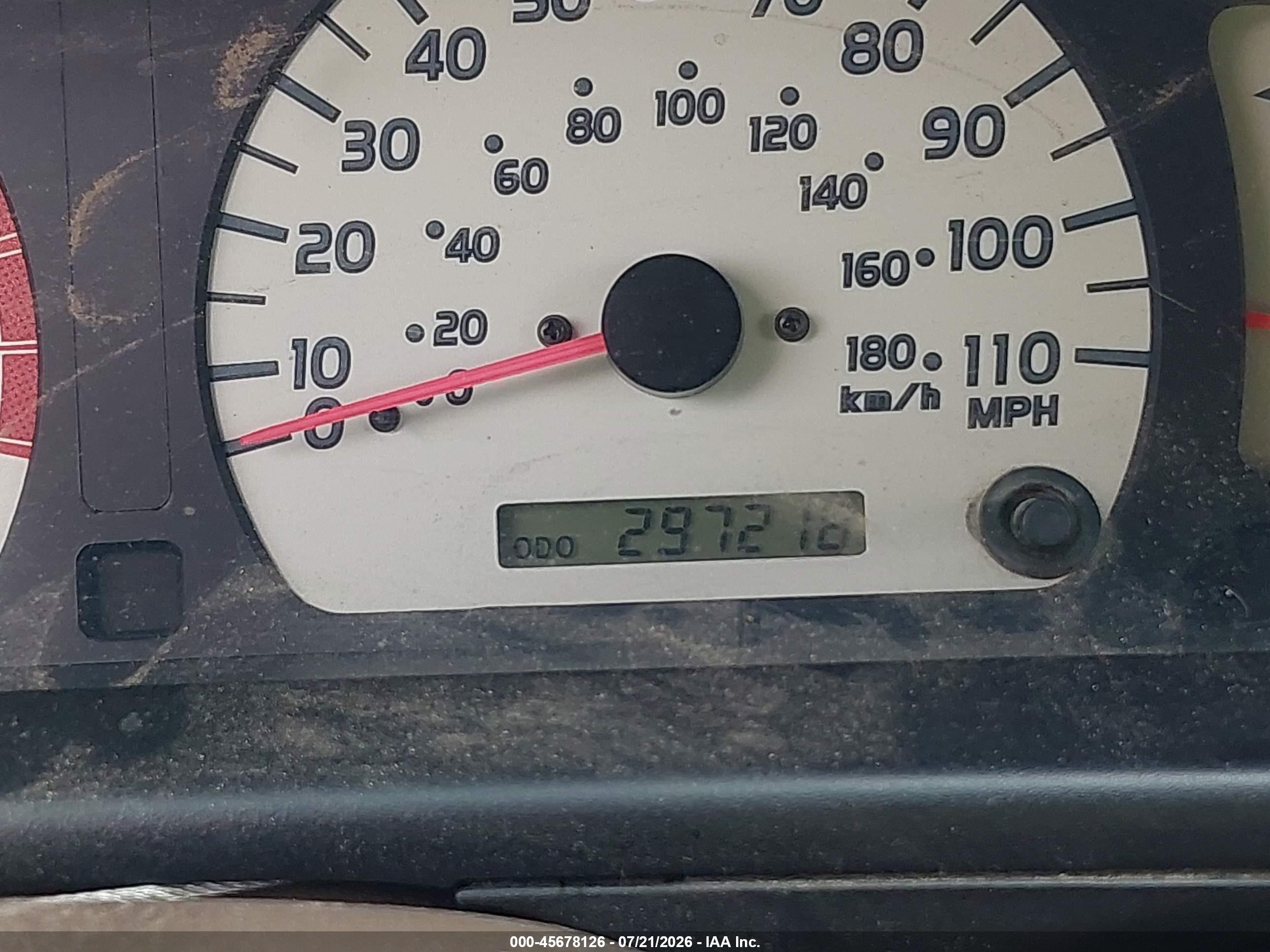 2003 Toyota Tacoma   Beige vin: 5TEWM72NX3Z173111