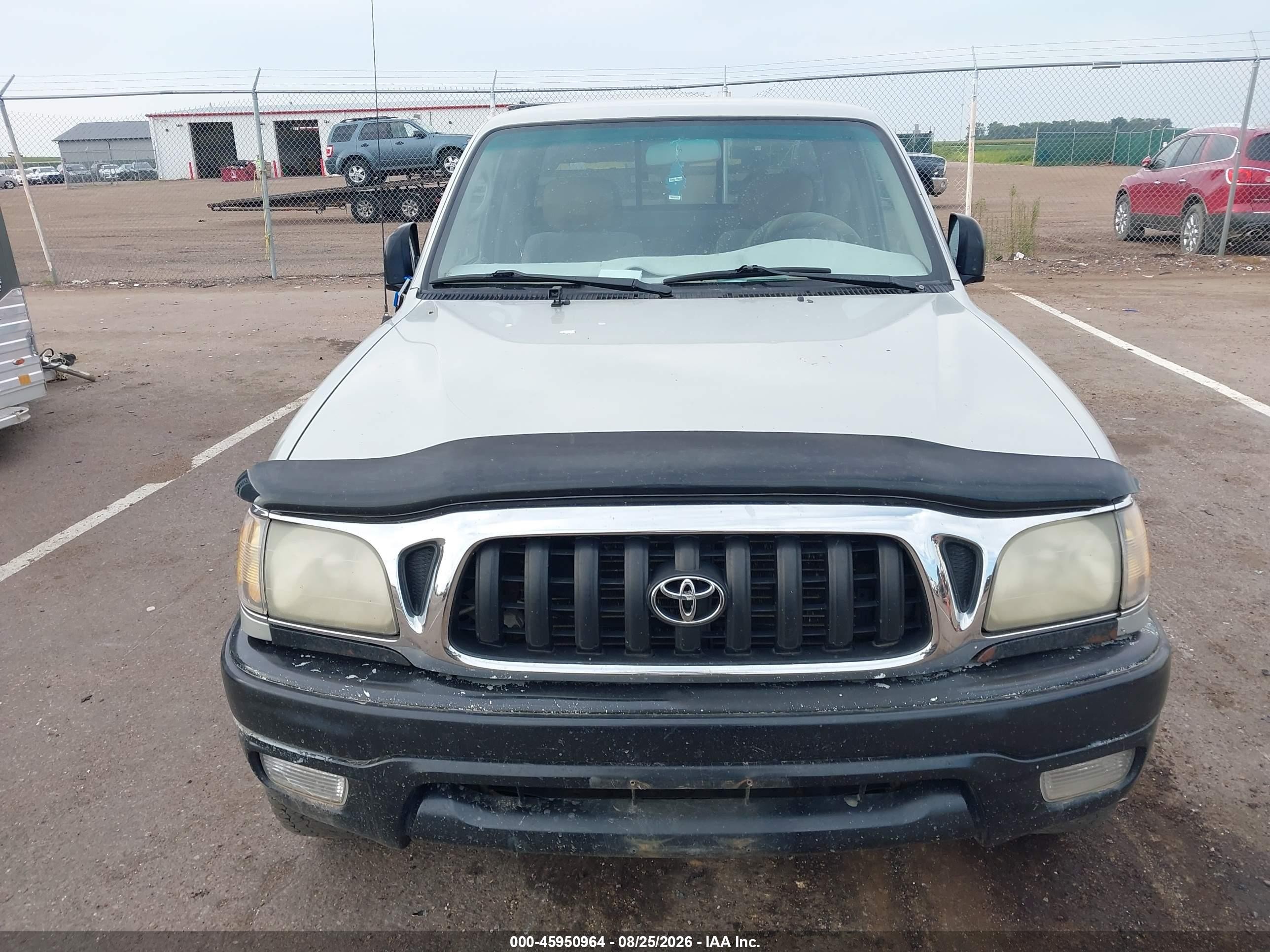 2001 Toyota Tacoma Base V6 Silver vin: 5TEWN72N01Z729629