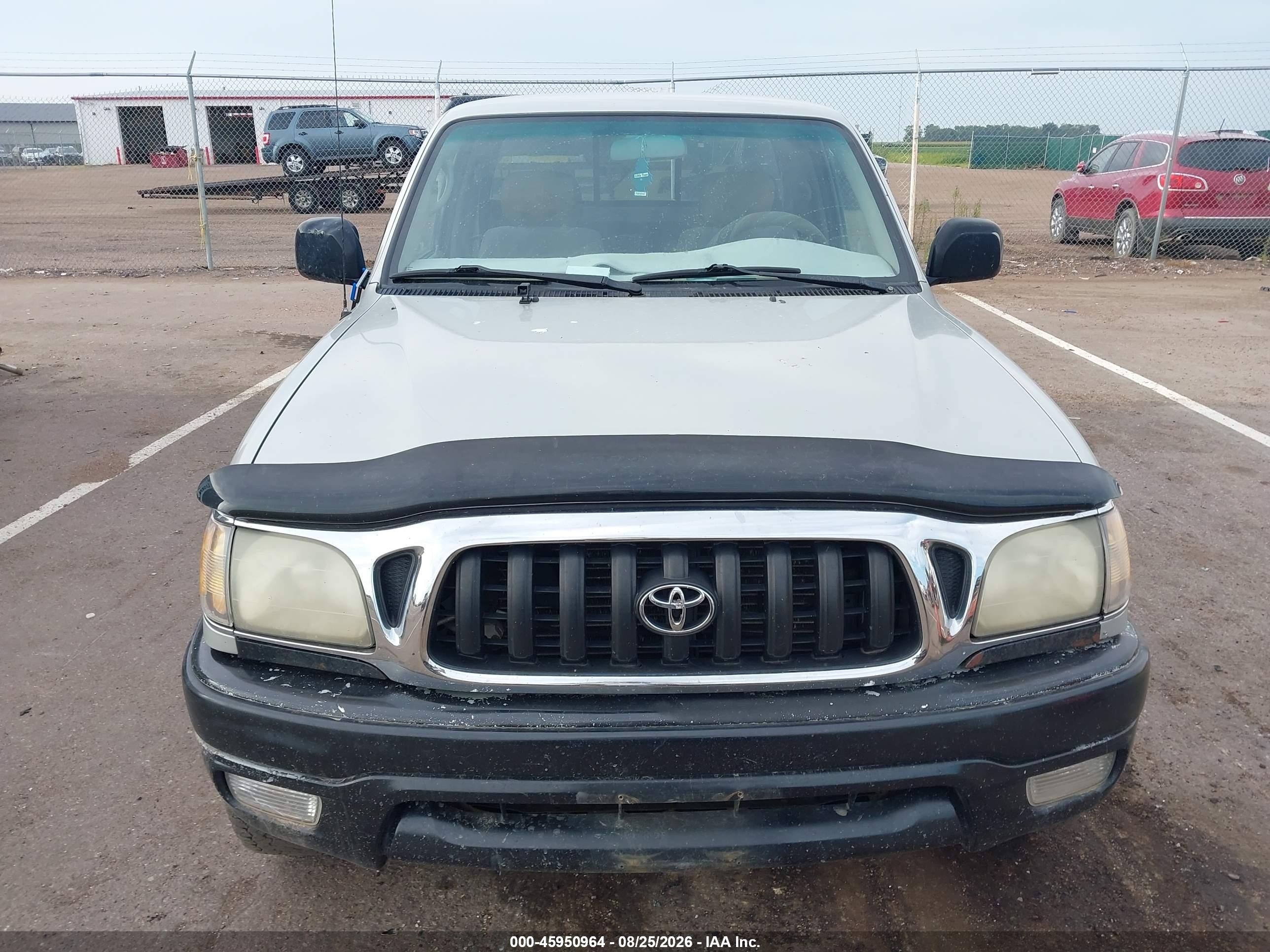 2001 Toyota Tacoma Base V6 Silver vin: 5TEWN72N01Z729629