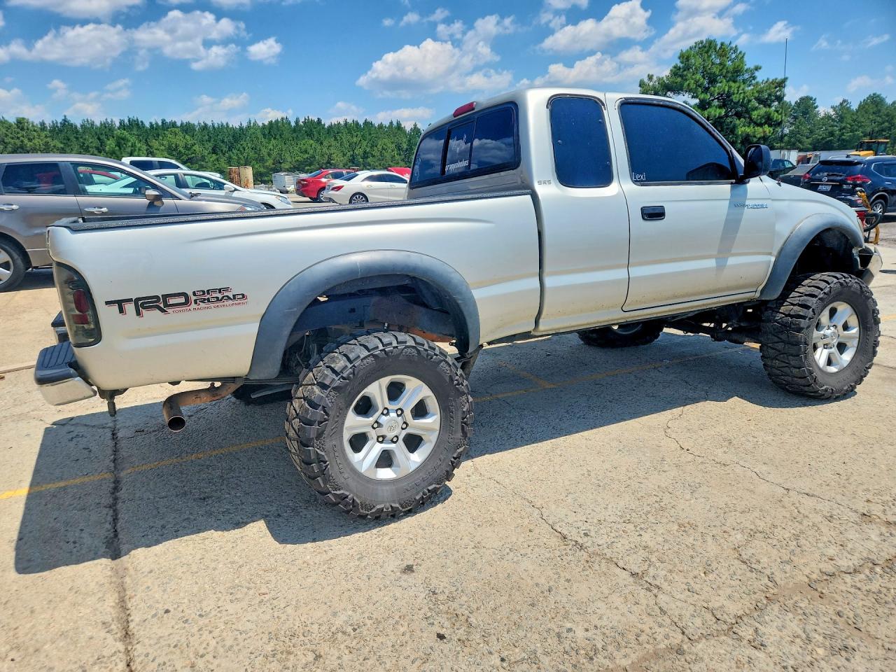 2003 Toyota Tacoma Xtracab Tan vin: 5TEWN72N03Z195096