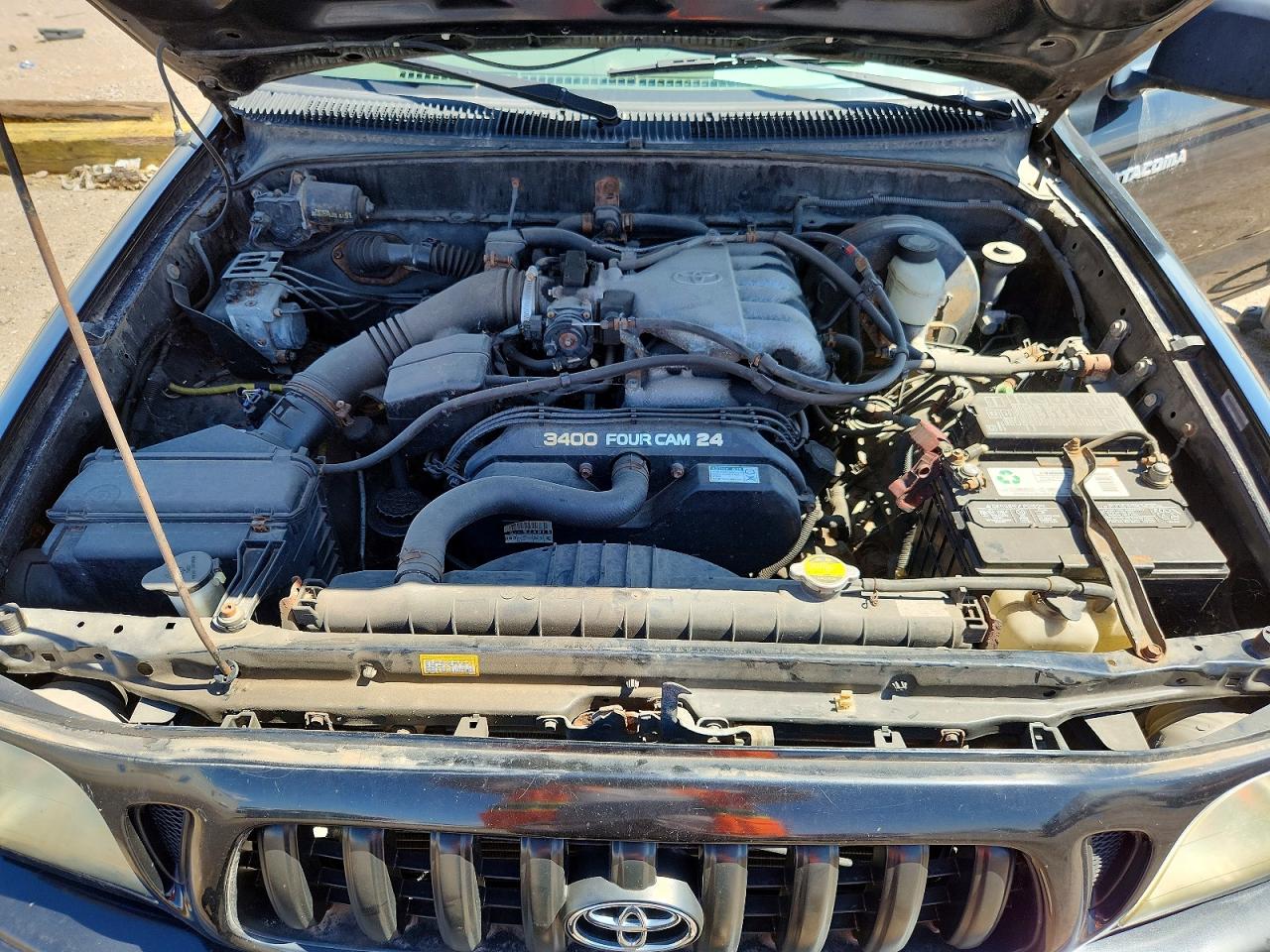 2004 Toyota Tacoma Xtracab Charcoal vin: 5TEWN72N04Z436351