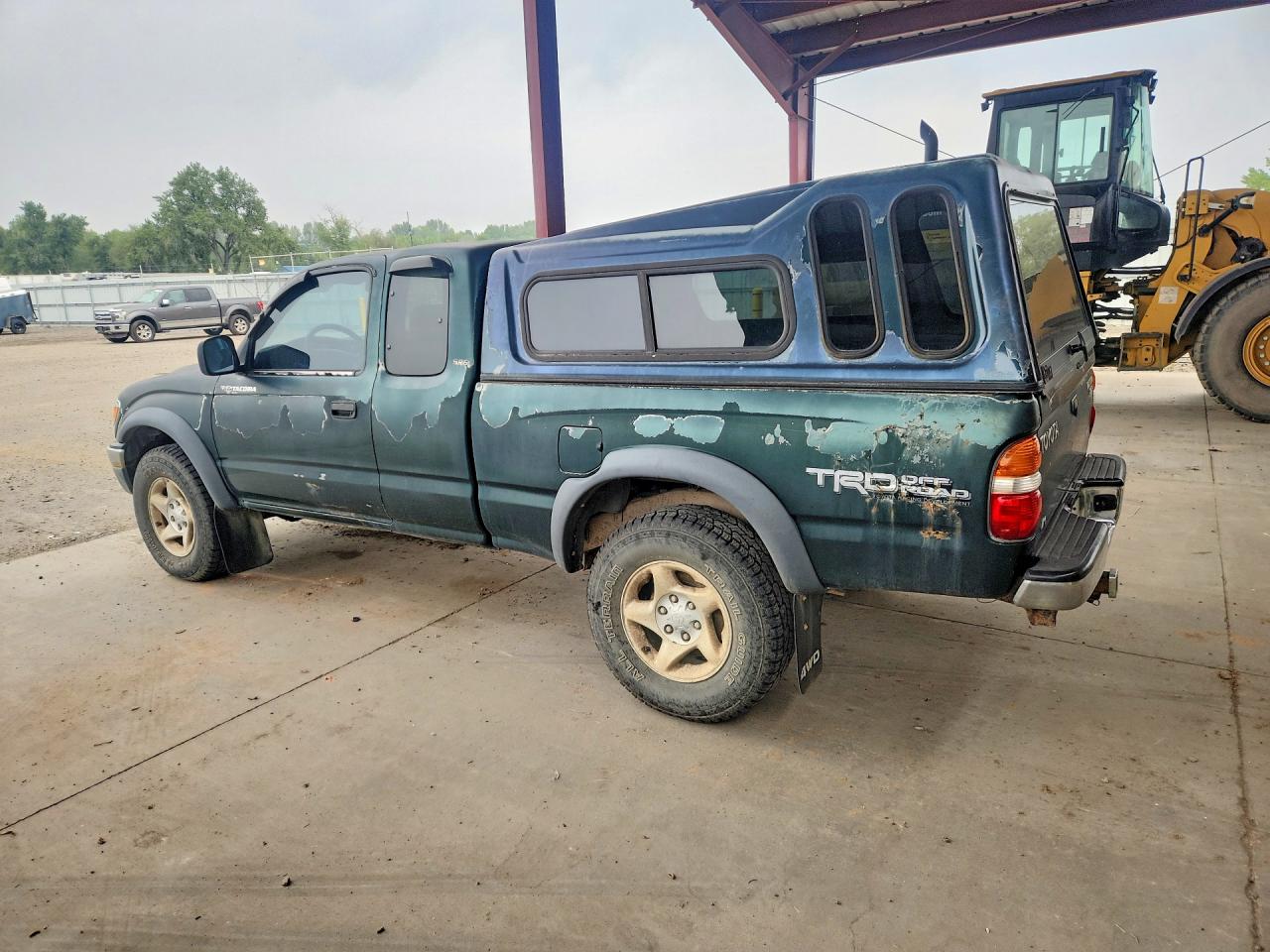 2001 Toyota Tacoma V6 Green vin: 5TEWN72N11Z833529
