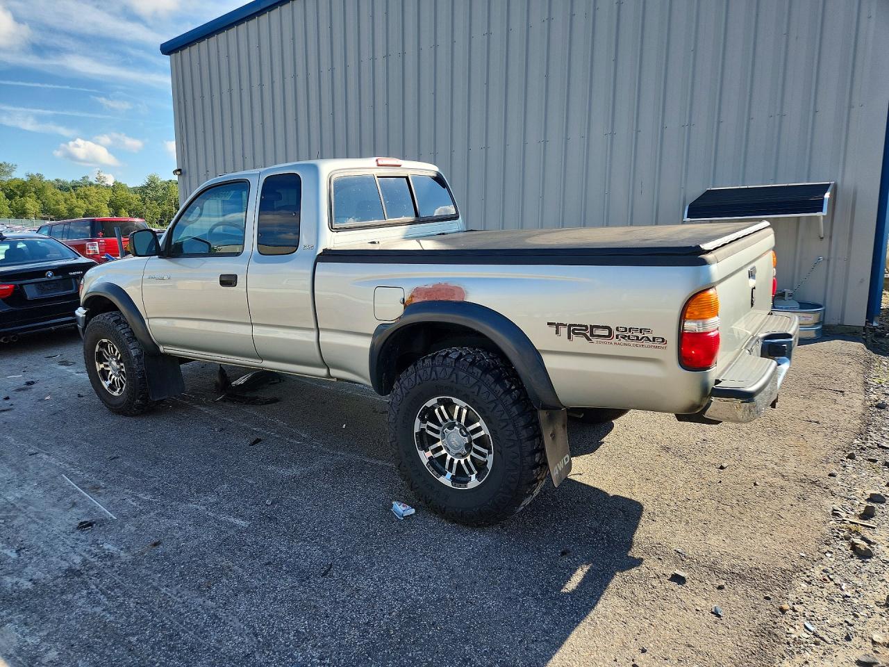 2003 Toyota Tacoma V6 Silver vin: 5TEWN72N13Z263096
