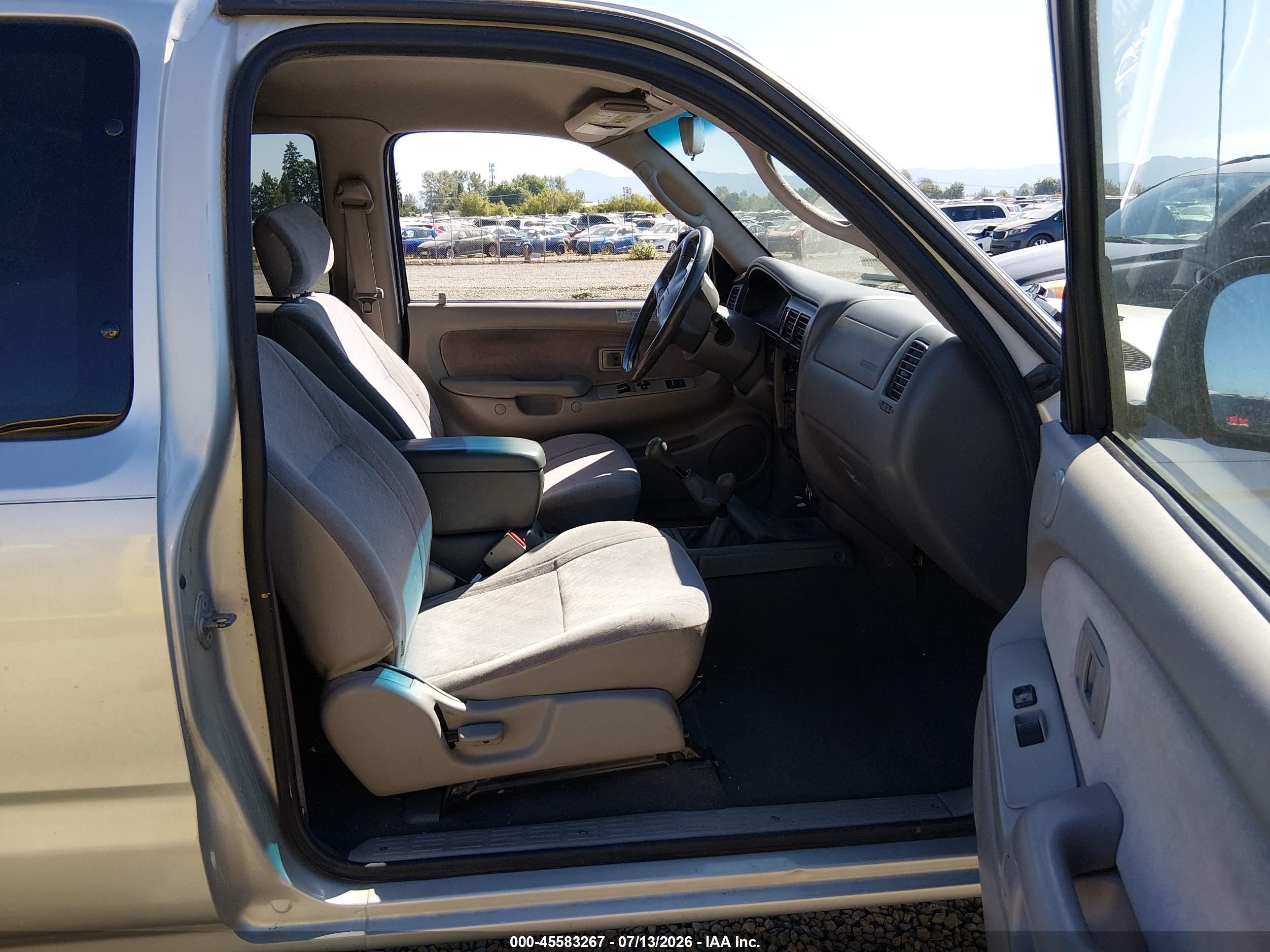 2003 Toyota Tacoma Base V6 Silver vin: 5TEWN72N33Z155630