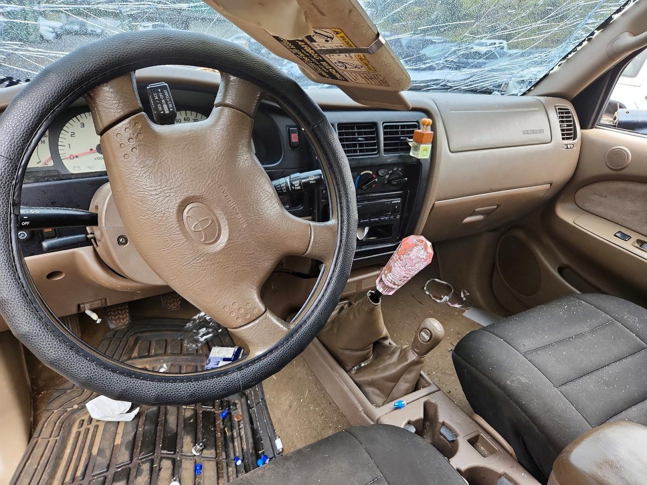 2003 Toyota Tacoma Xtracab Черный vin: 5TEWN72N43Z304532