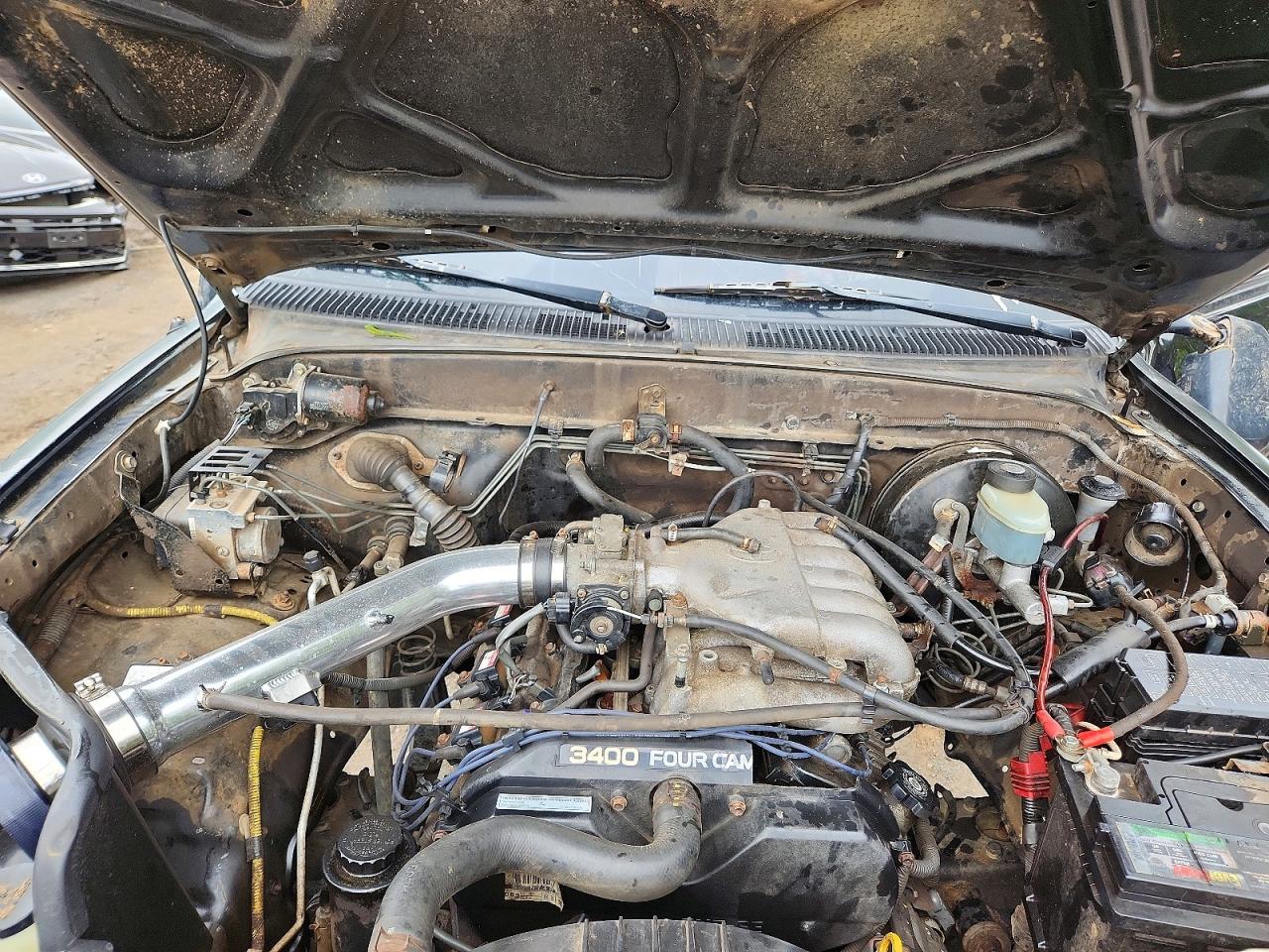 2003 Toyota Tacoma Xtracab Черный vin: 5TEWN72N43Z304532