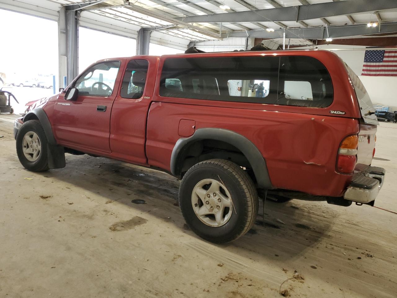 2003 Toyota Tacoma Xtracab Burgundy vin: 5TEWN72N53Z283870