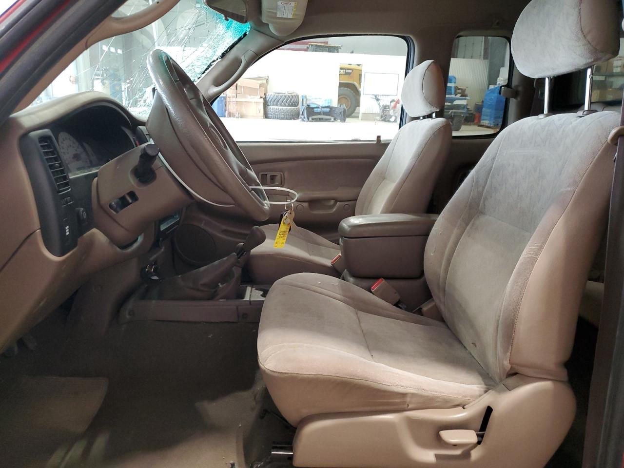 2003 Toyota Tacoma Xtracab Burgundy vin: 5TEWN72N53Z283870