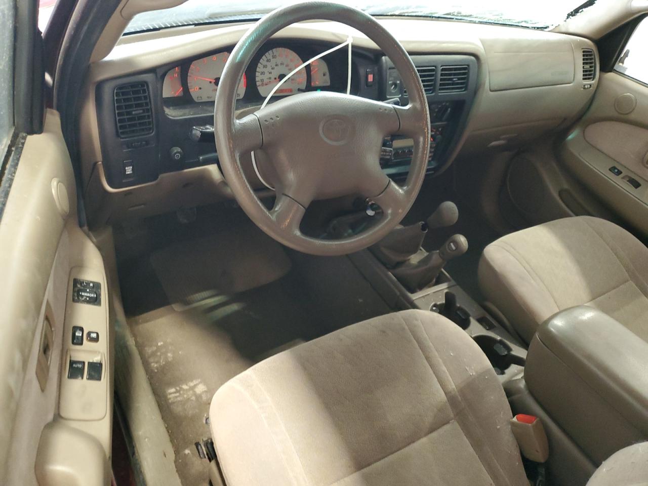 2003 Toyota Tacoma Xtracab Burgundy vin: 5TEWN72N53Z283870